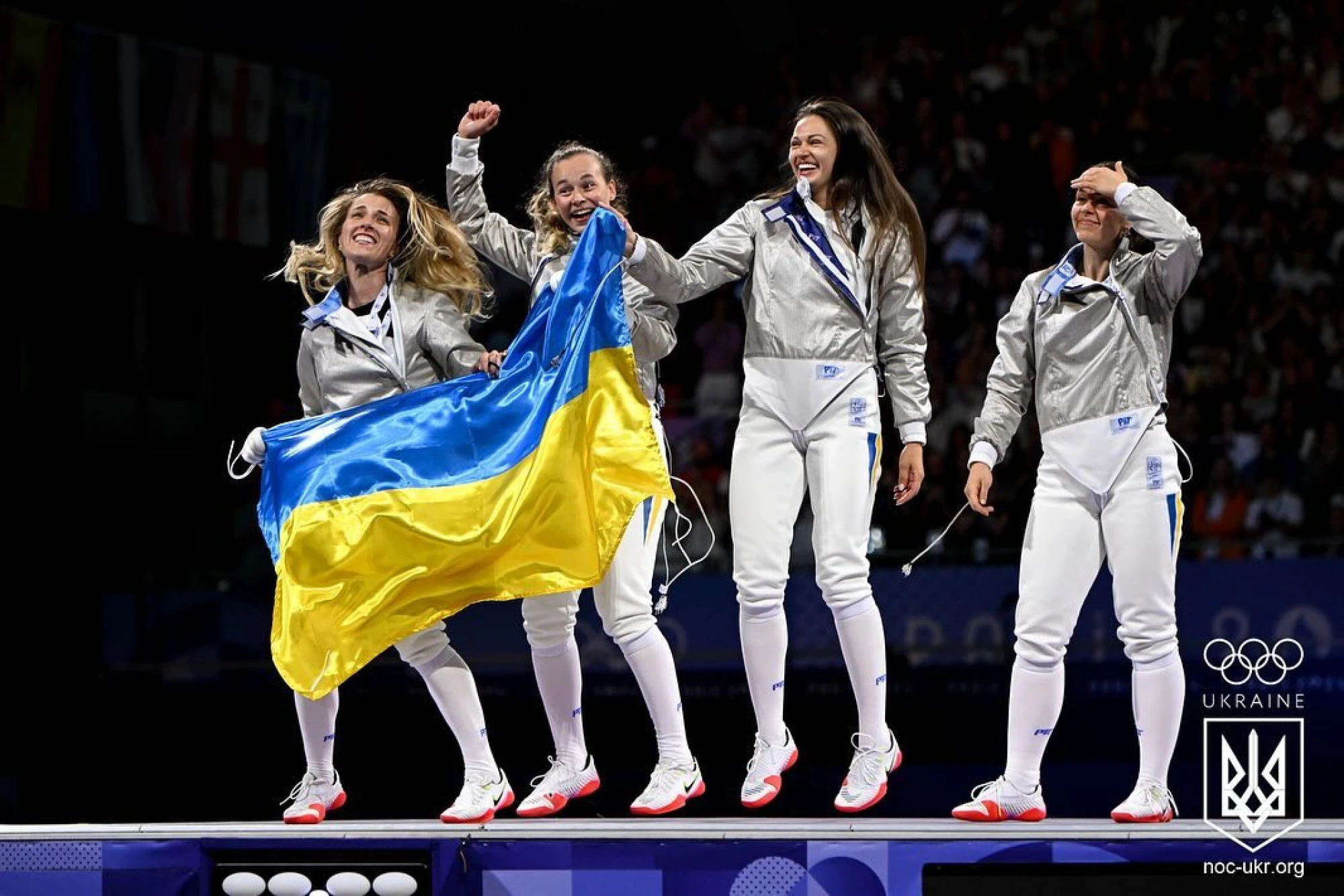 Українська жіноча збірна з фехтування на Олімпійських іграх 2024