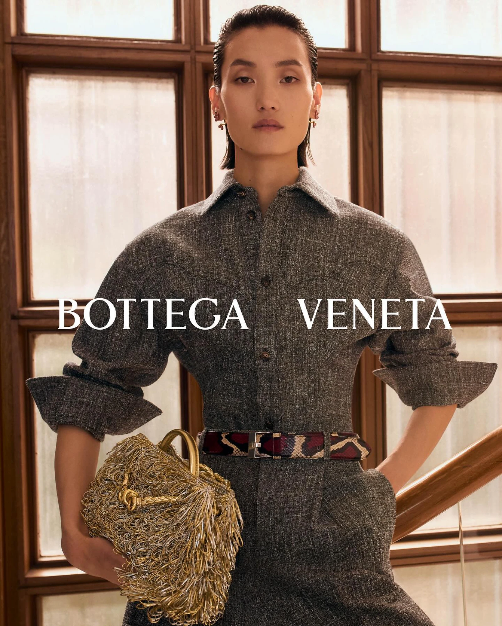 Матьє Блазі представив новий кампейн зимової колекції Bottega Veneta 