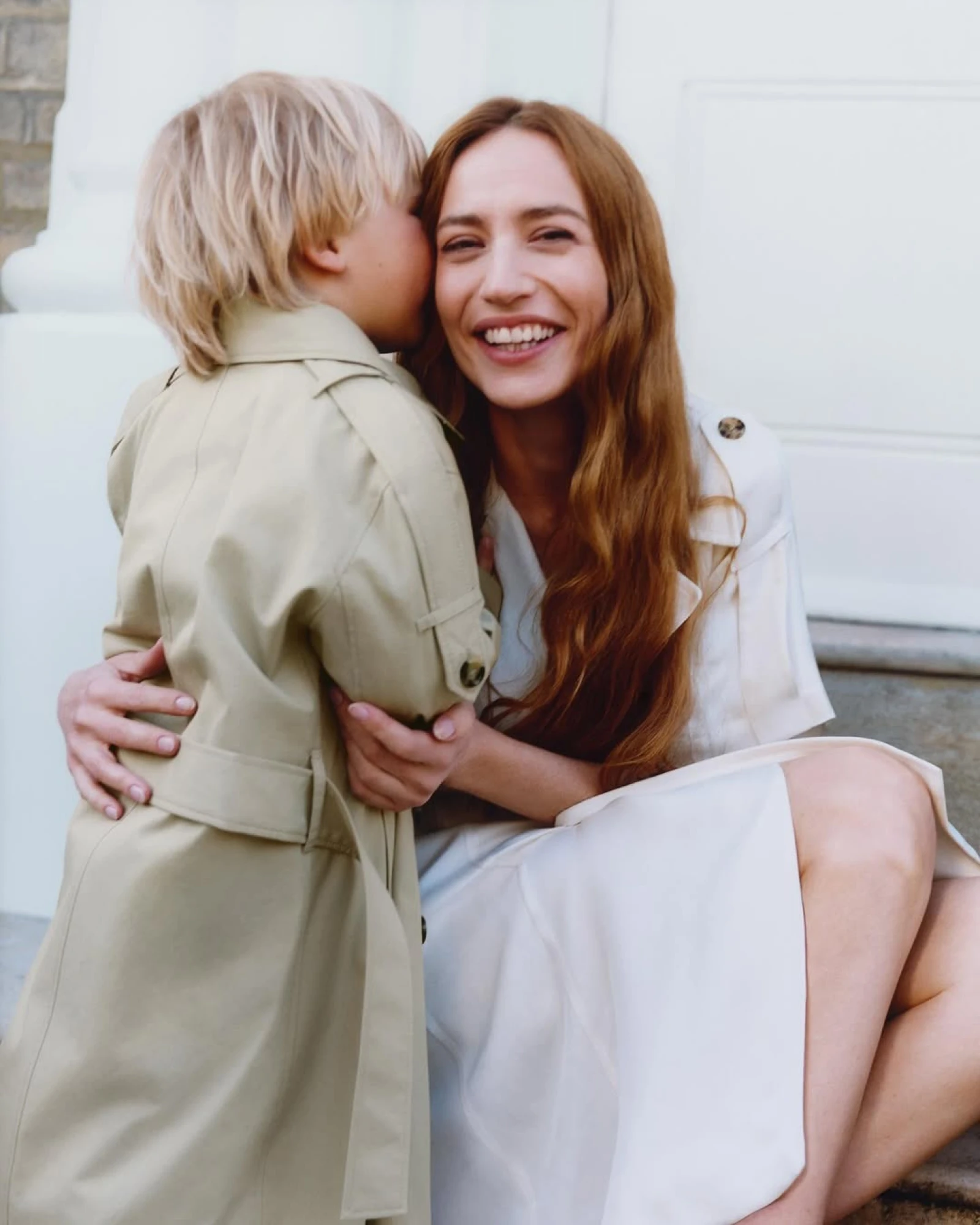 Три покоління родини Джеррі Холл для Burberry