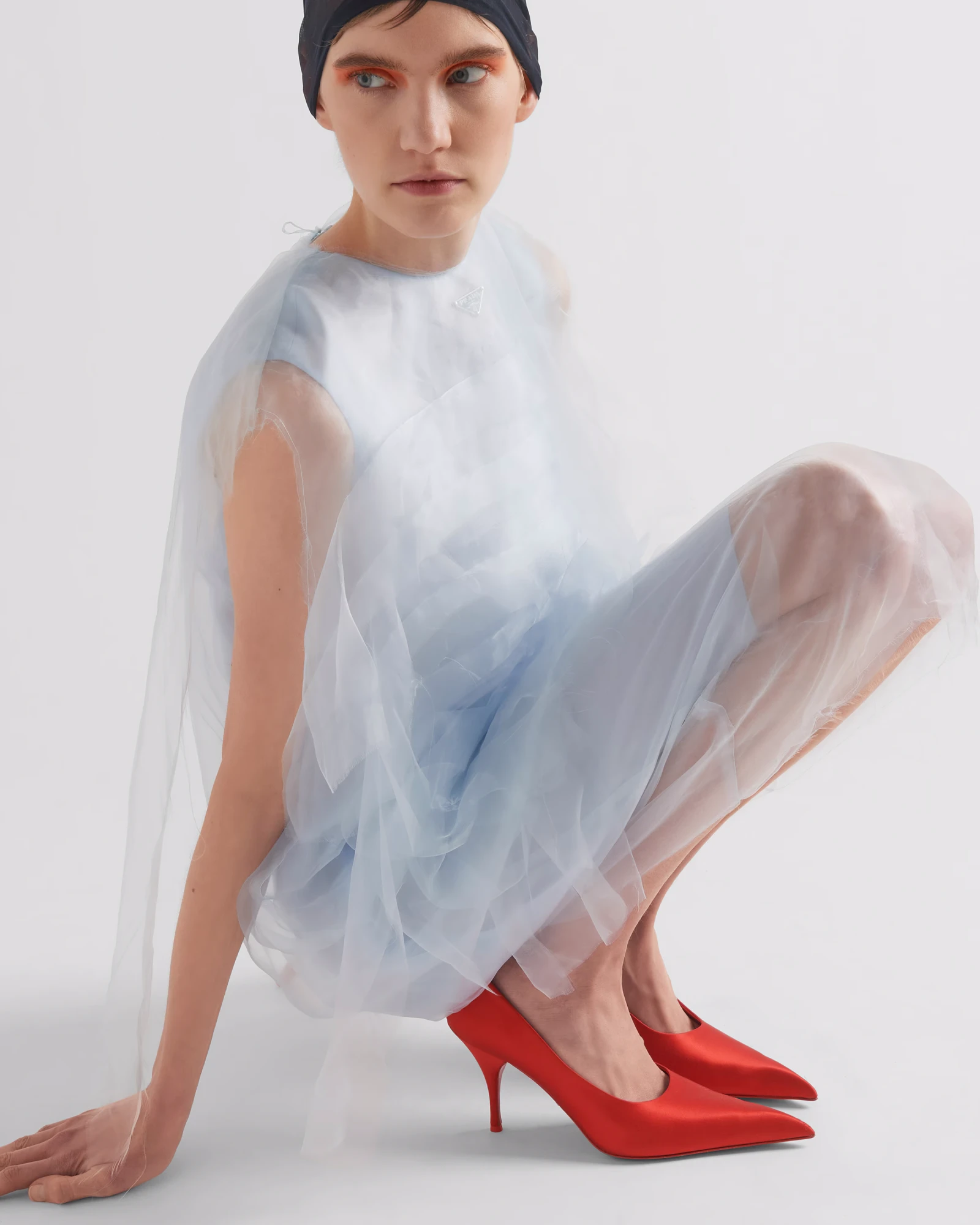 Prada Satin Pumps