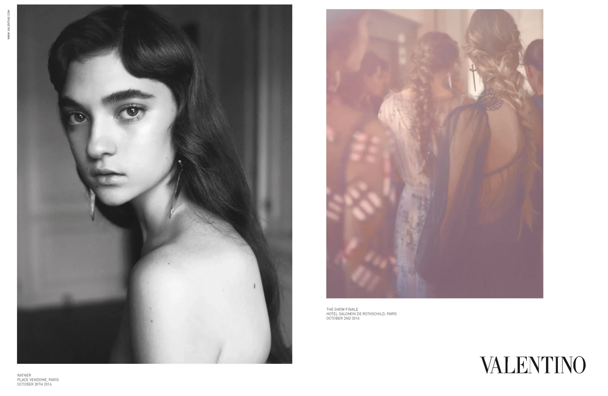 ПЕРШИЙ СОЛЬНИЙ КАМПЕЙН П'ЄРПАОЛО ПІЧЧОЛІ ДЛЯ VALENTINO 2017 З УКРАЇНСЬКОЮ МОДЕЛЛЮ ЮЛІЄЮ РАТНЕР