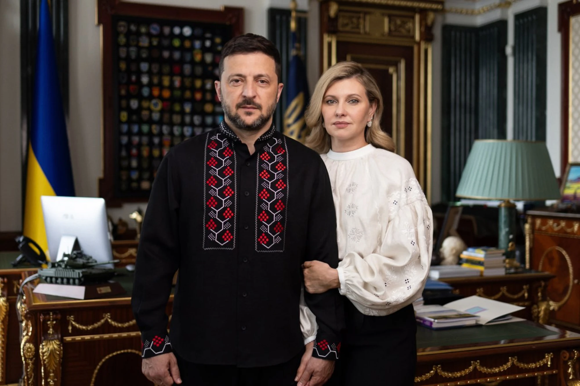 Володимир Зеленський одягнув кастомну вишиванку бренду GASANOVA 