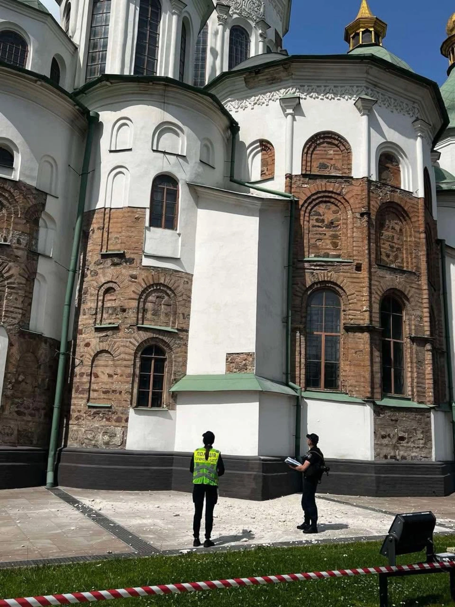 Софійській собор пошкоджено внаслідок російської атаки 
