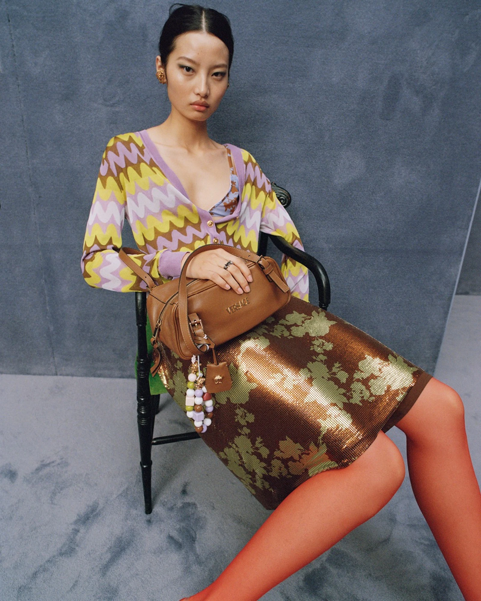 Модель в кампейні Versace