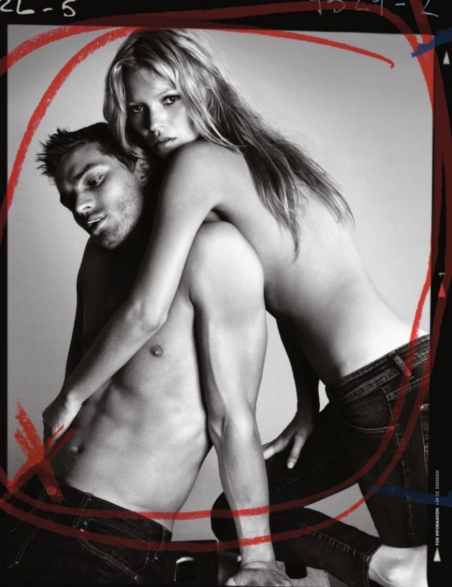 Кейт Мосс і Джеймі Дорнан в кампейні Calvin Klein