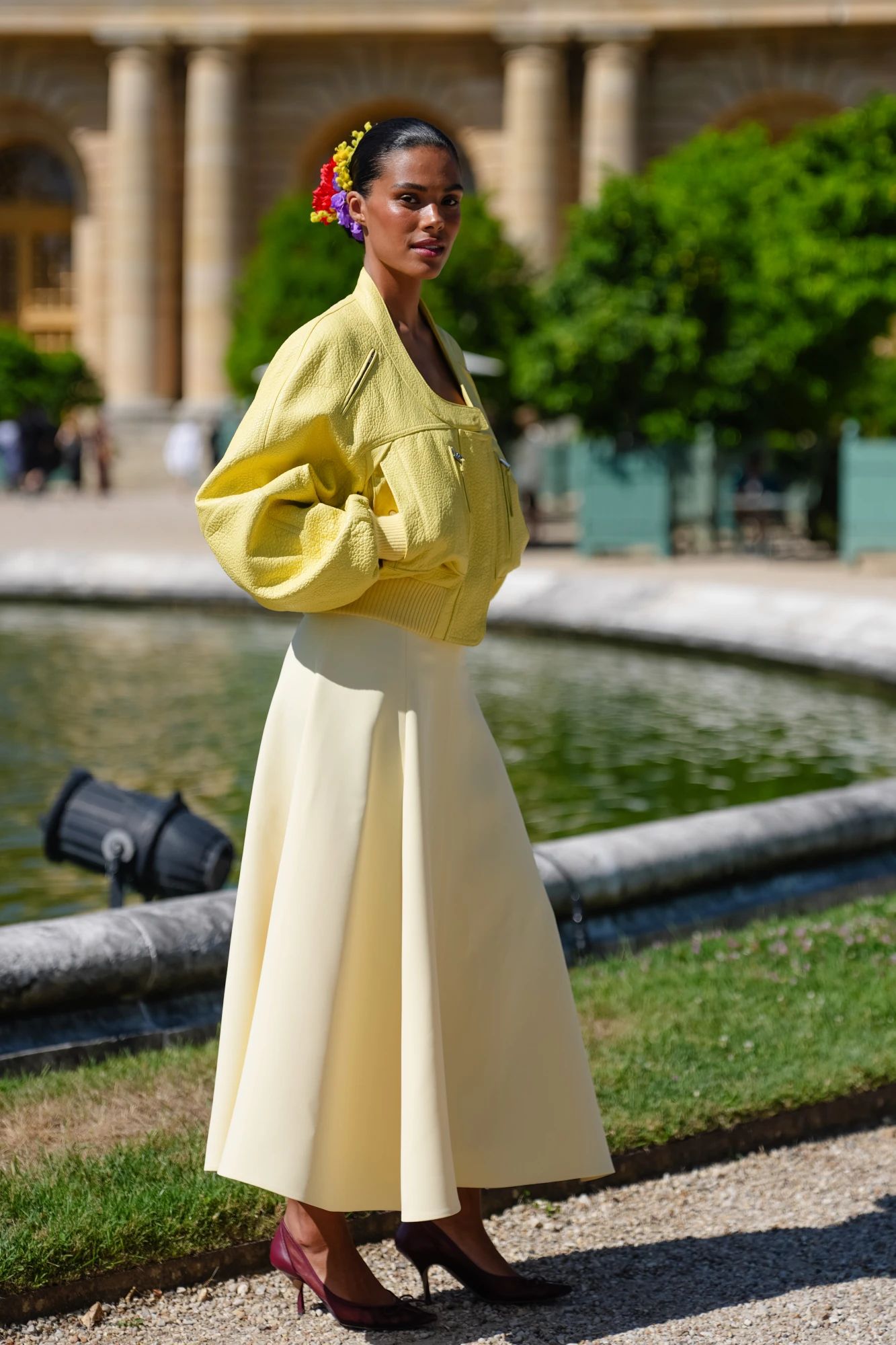Тіна Кунакі на показі Jacquemus сезону весна-літо — 2026
