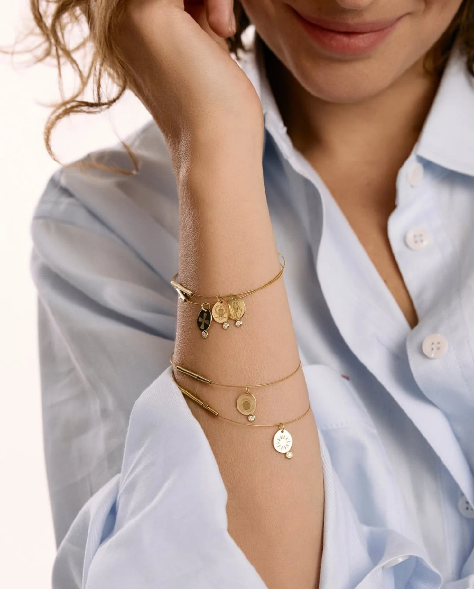 Браслет із клюшкою «24+1» Guzema Fine Jewelry 