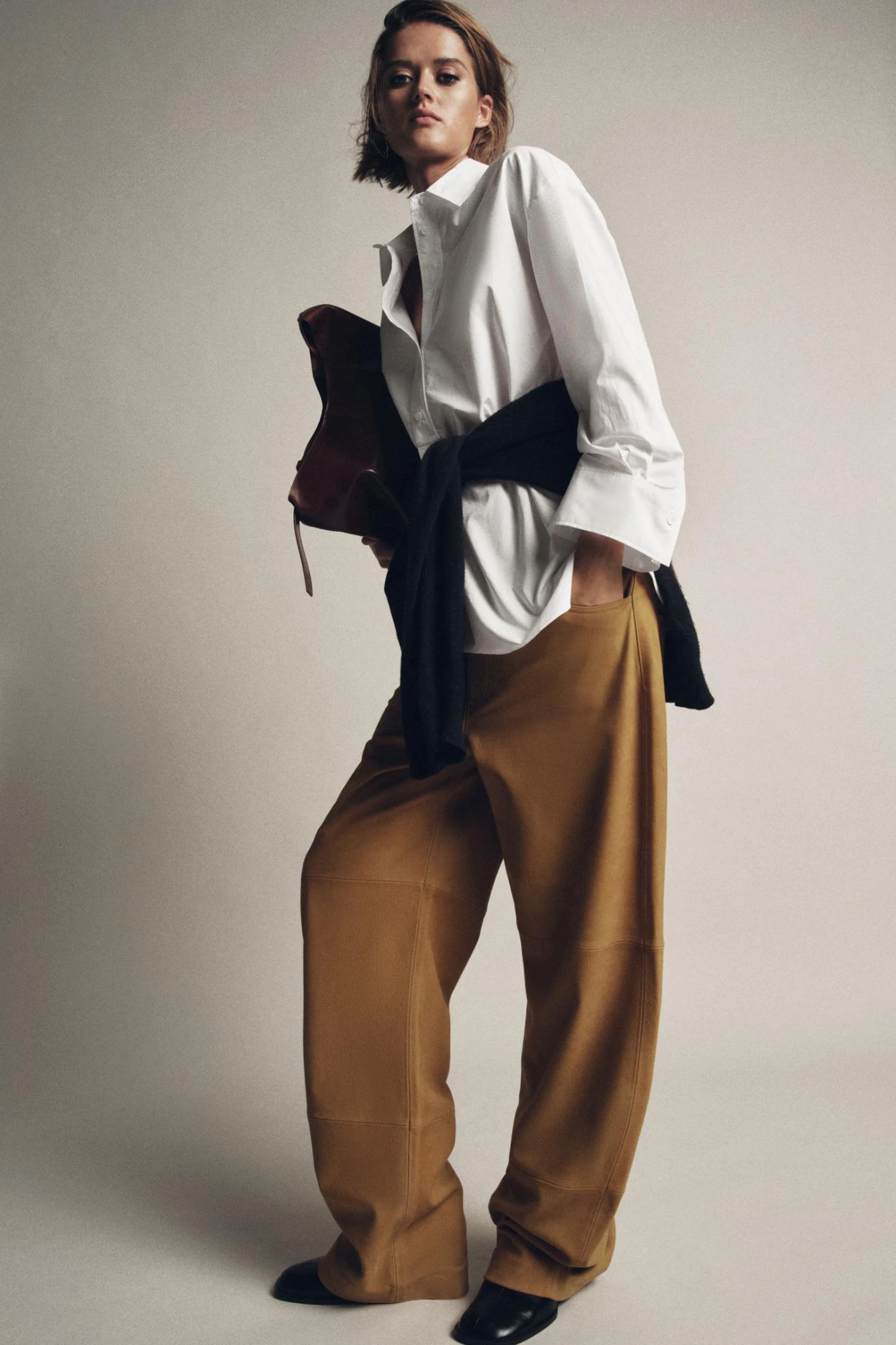  Сорочка, брюки та светр Zara