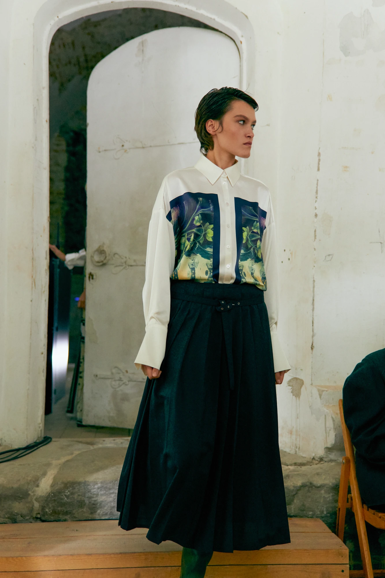 Лілія Пустовіт на Ukrainian Fashion Week: коли мода стає діалогом із мистецтвом