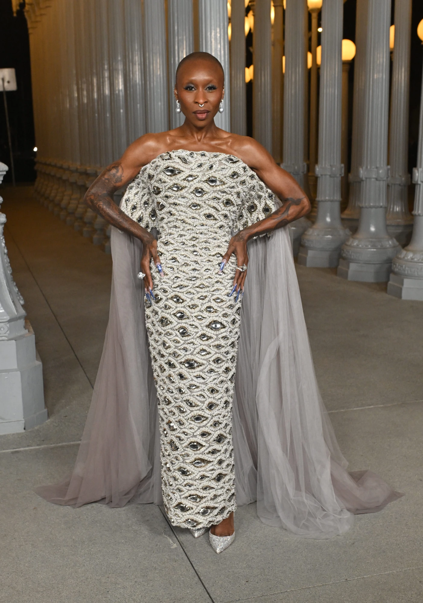 Синтія Еріво у Schiaparelli 