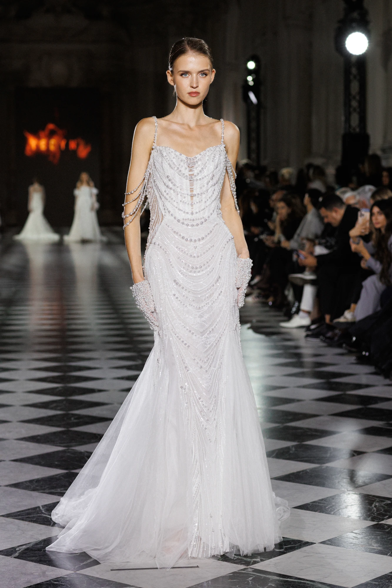 White Wedding Platform