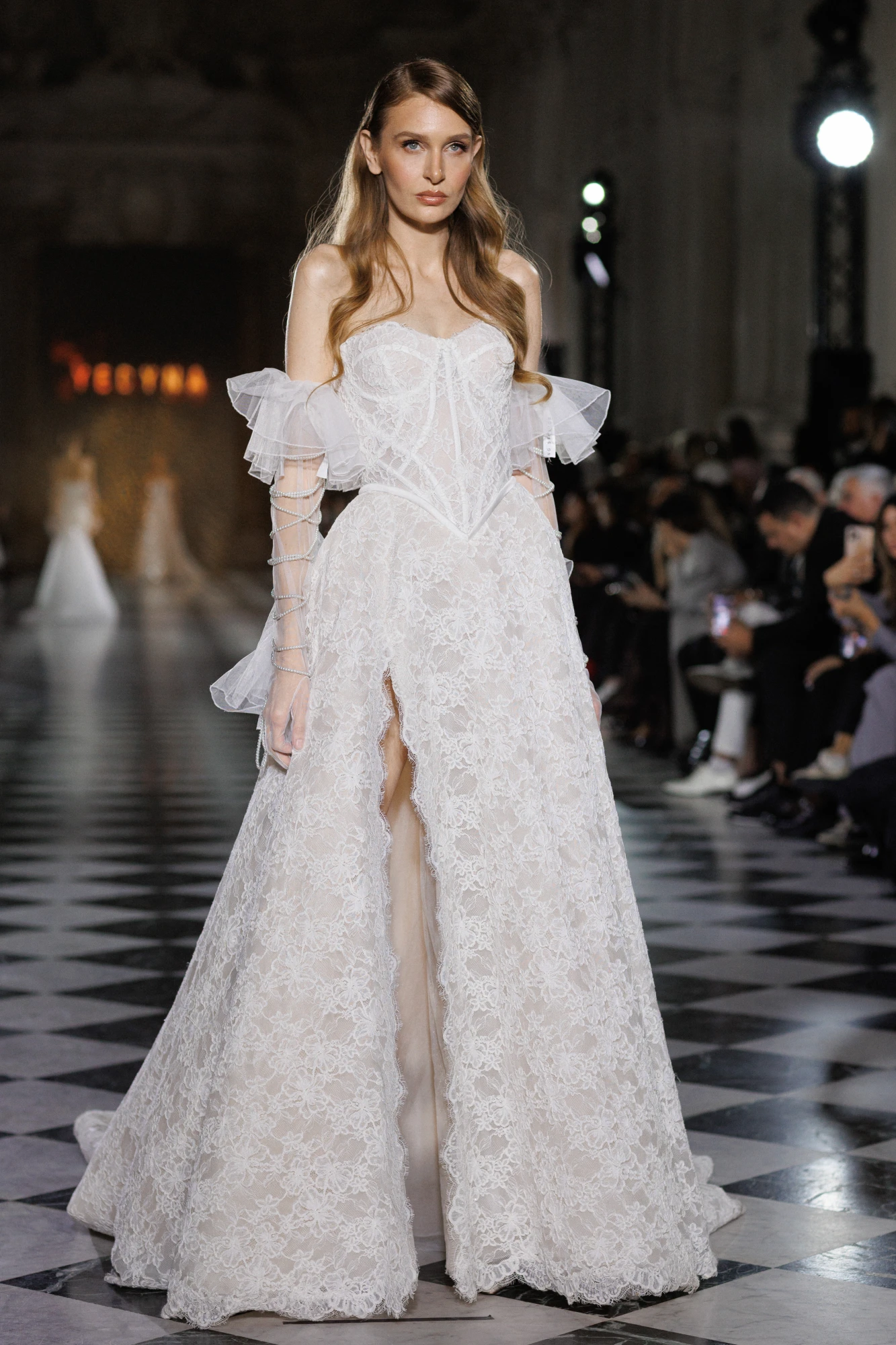 White Wedding Platform