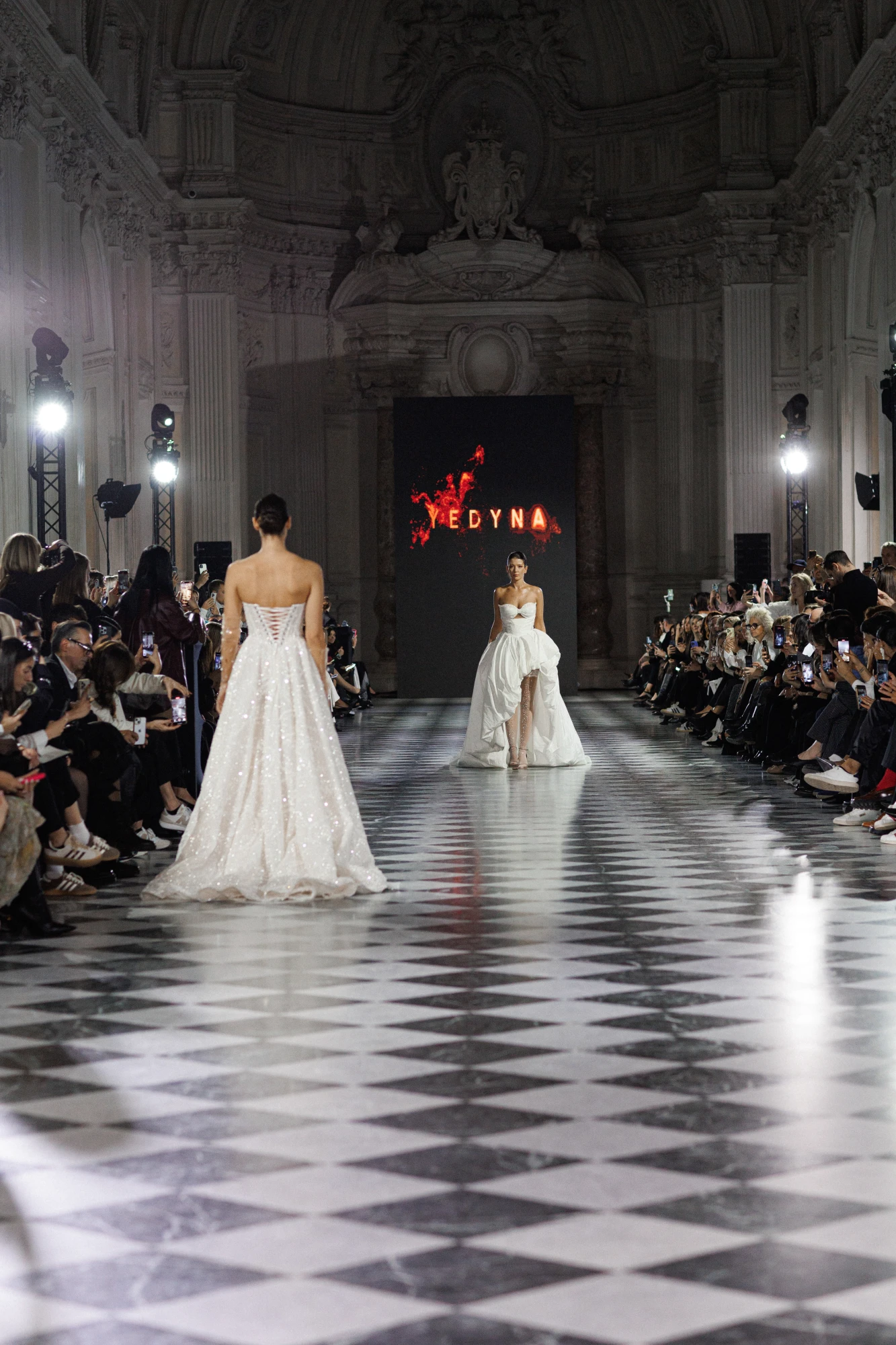 White Wedding Platform