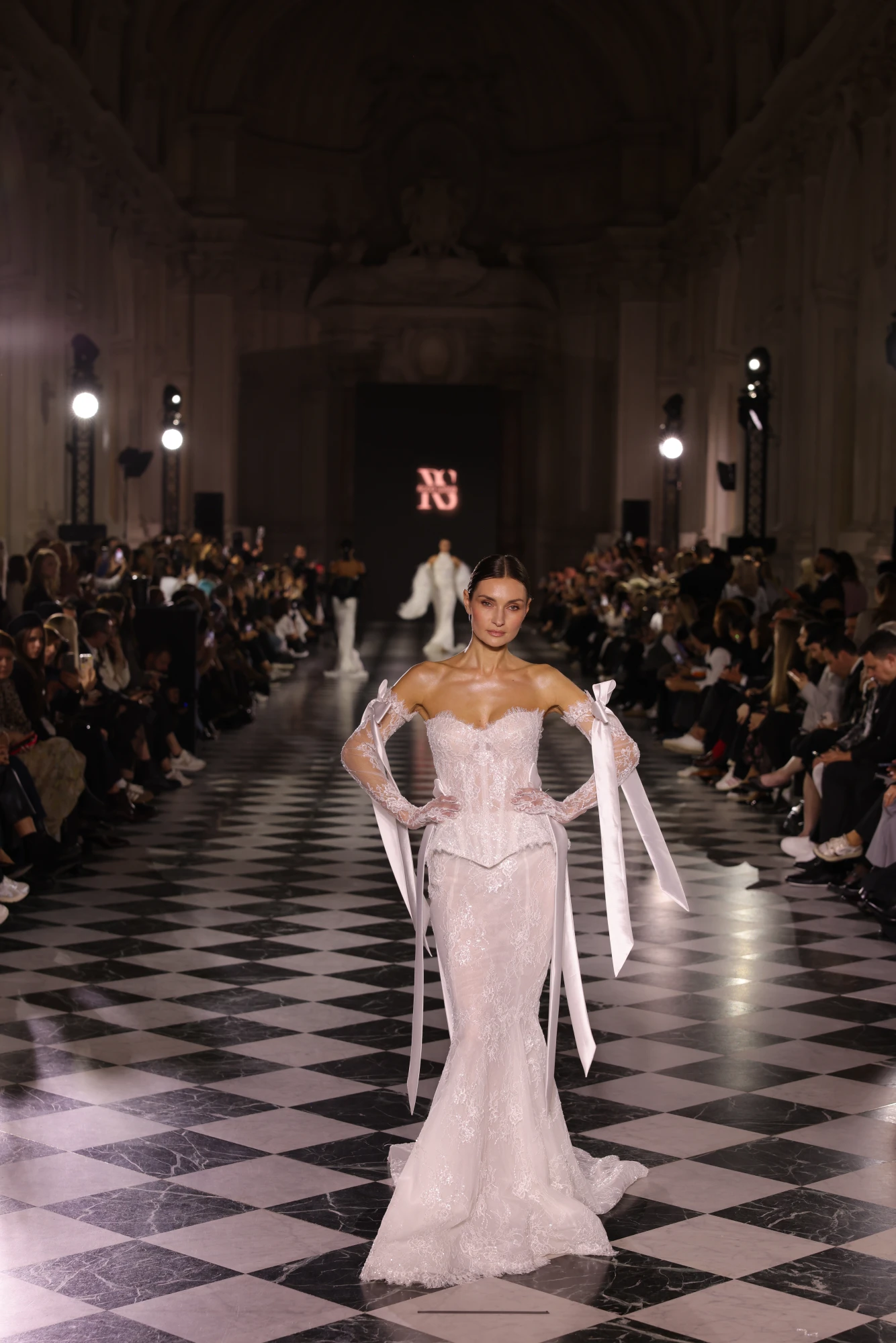 White Wedding Platform