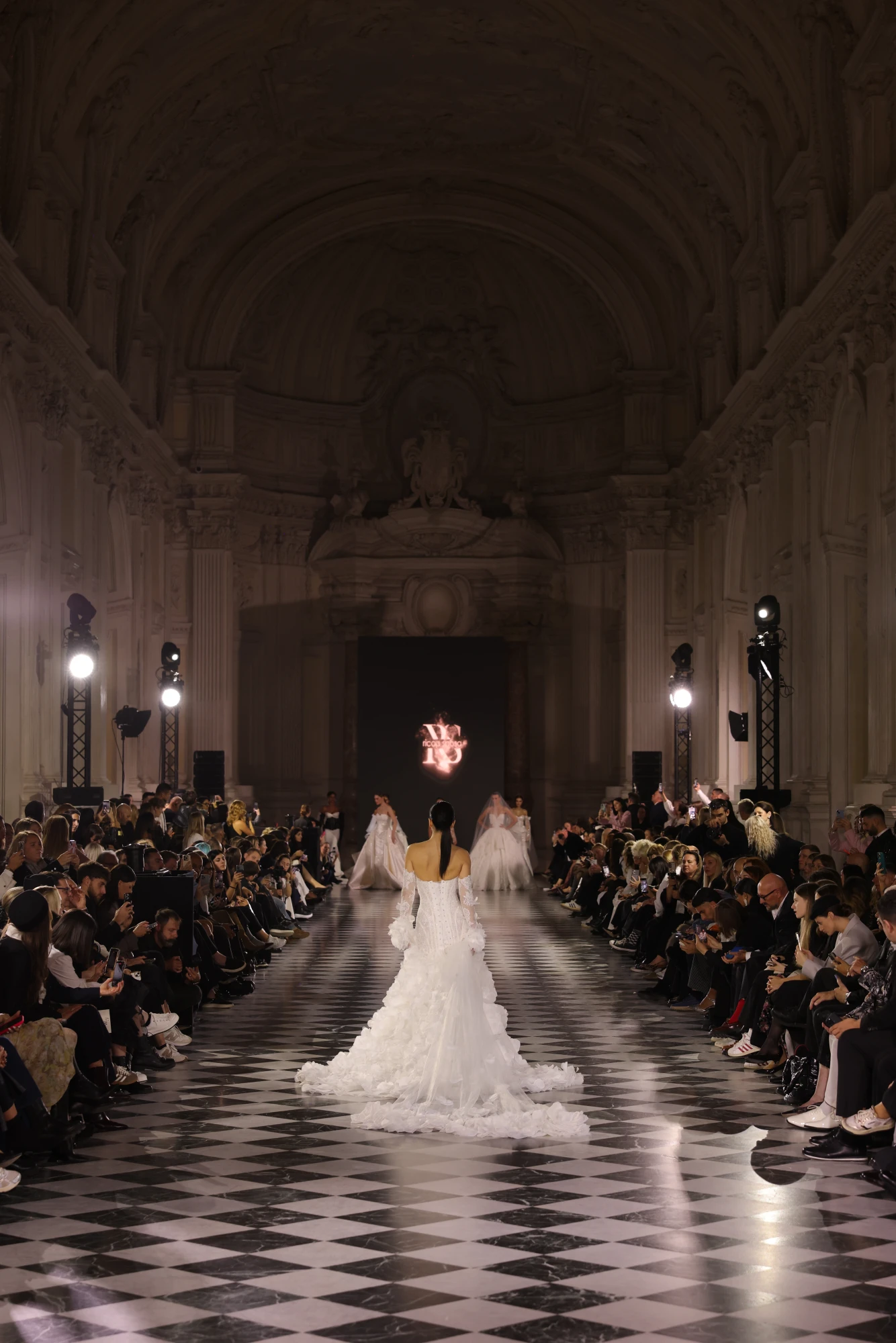 White Wedding Platform