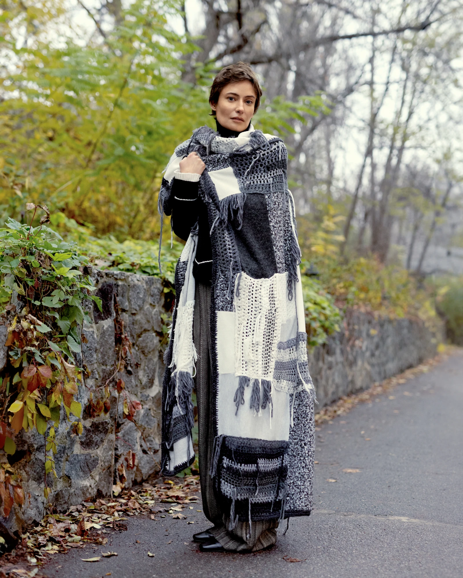 Марія Прошковська у кампейні колекції осінь-зима — 2025/26 BOBKOVA