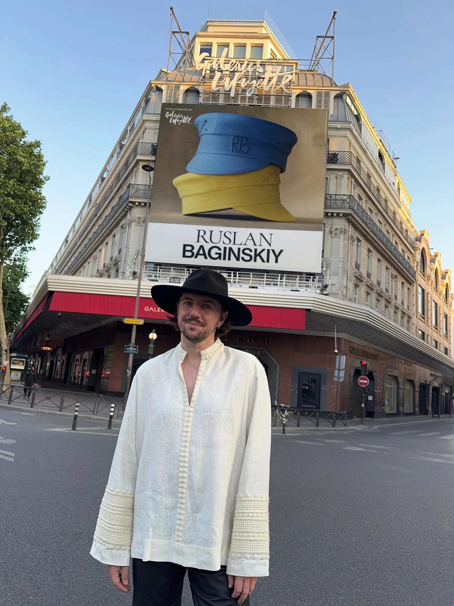 Ruslan Baginskiy у Galeries Lafayette