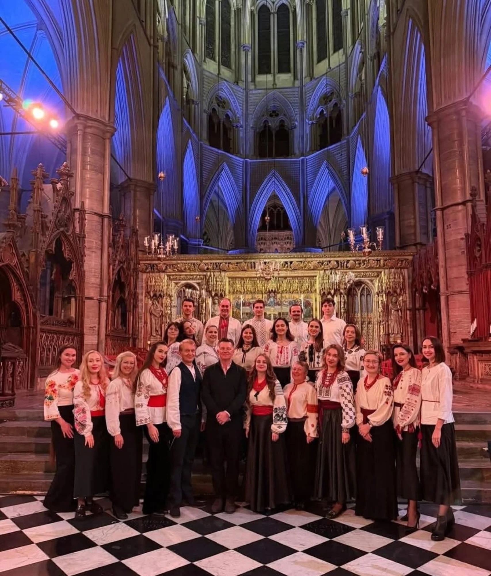 Український хор взяв участь у щорічному різдвяному зверненні короля Чарльза III 