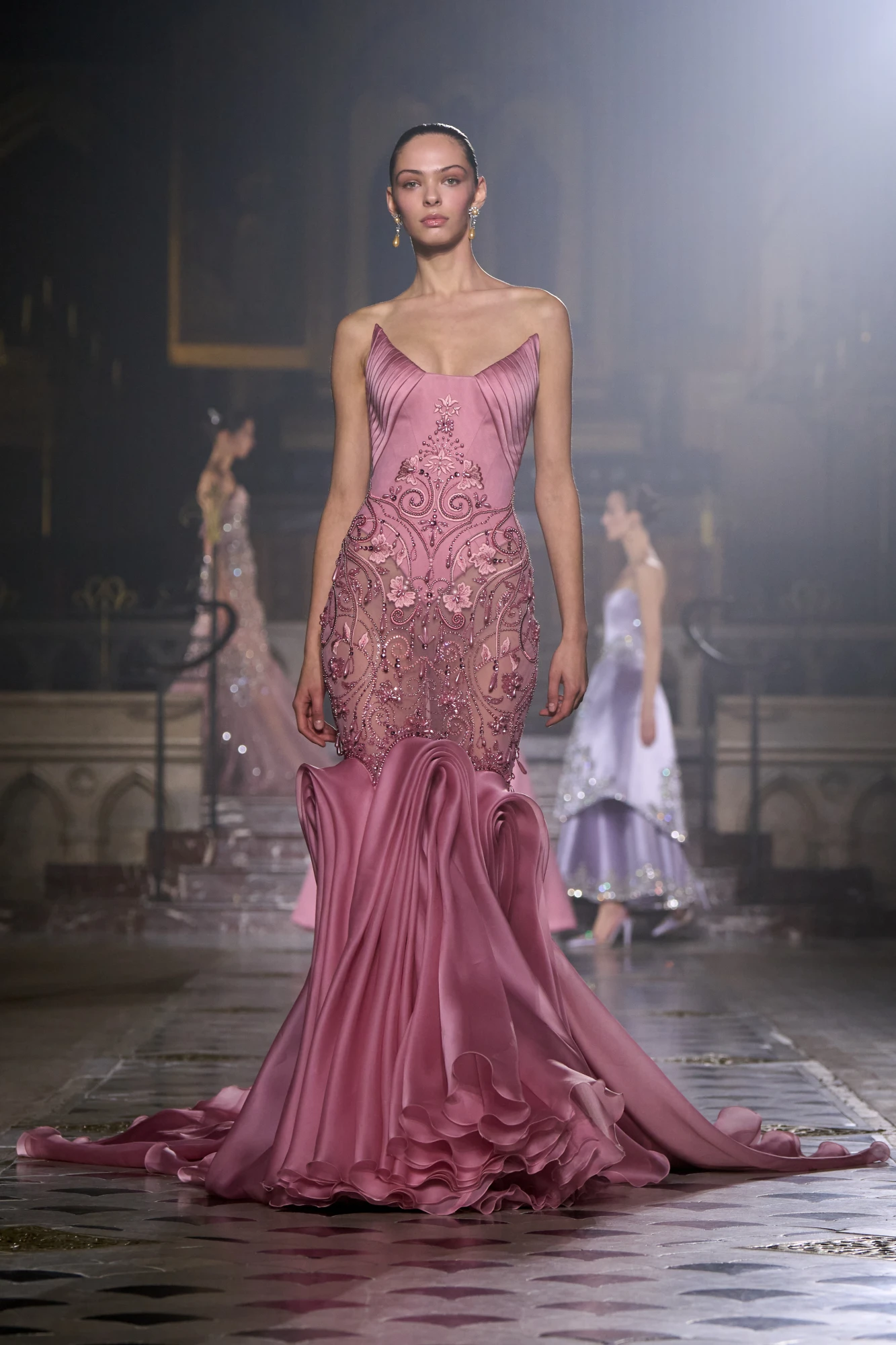 11 українських моделей на показі Georges Hobeika haute couture весна-літо — 2026