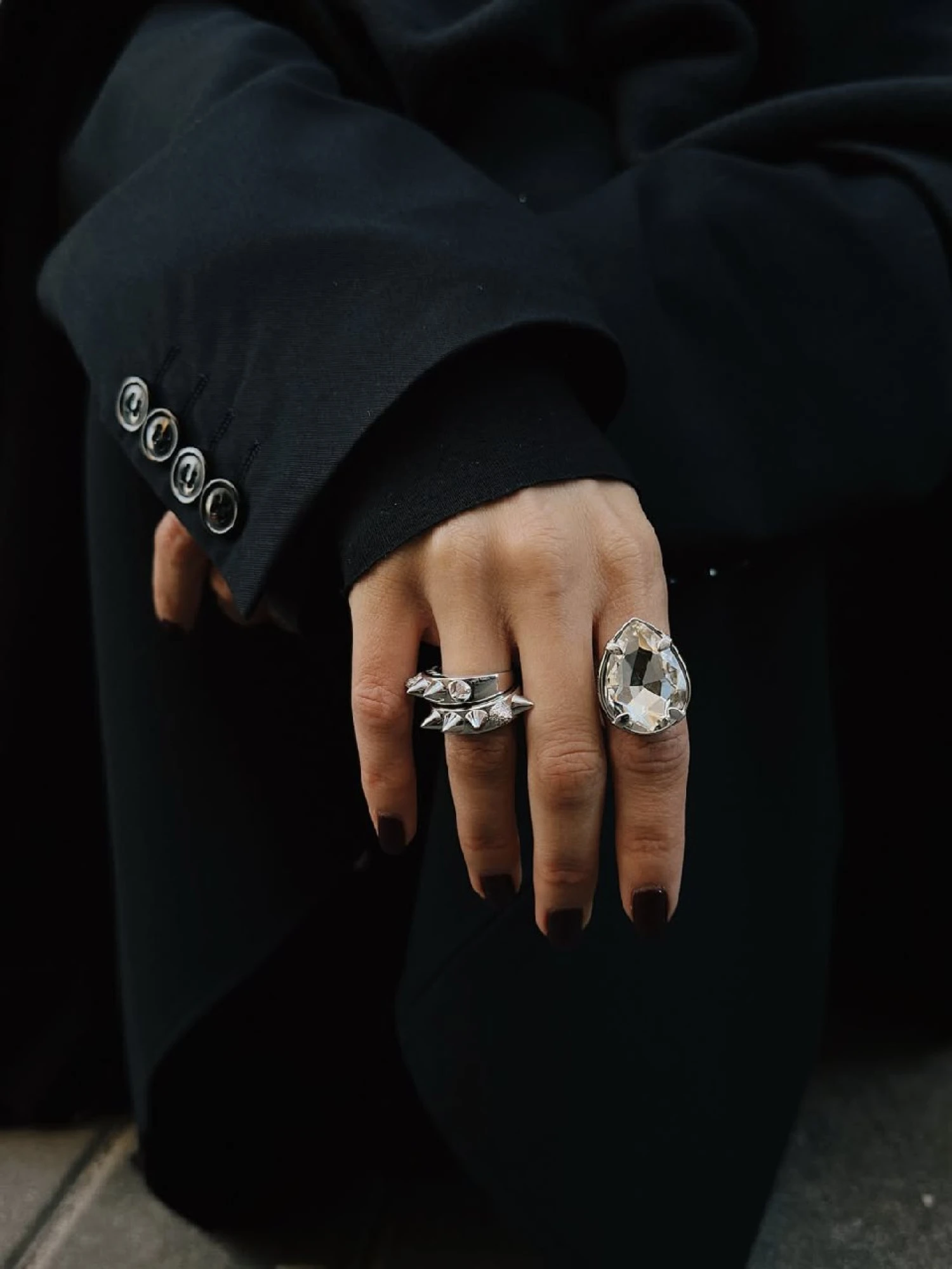 Каблучка Grains de Verre 