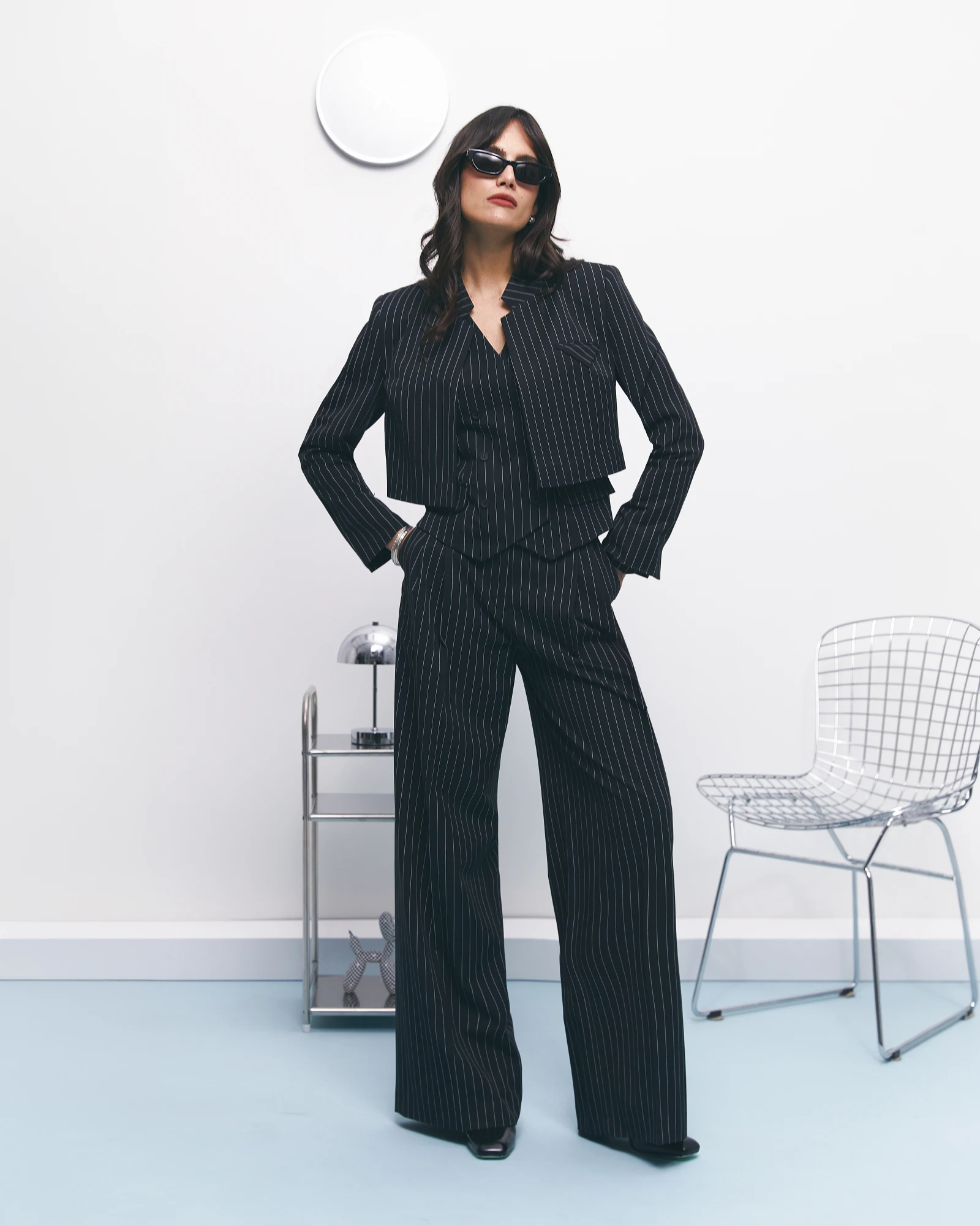 Смугастий костюм Natali Bolgar 