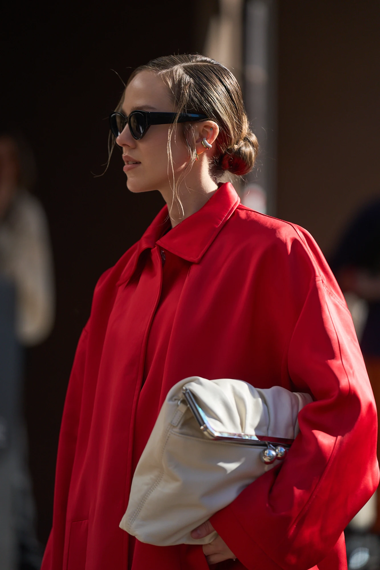 Найкрасивіші streetstyle-образи гостей Ukrainian Fashion Week сезону осінь-зима — 2026/27