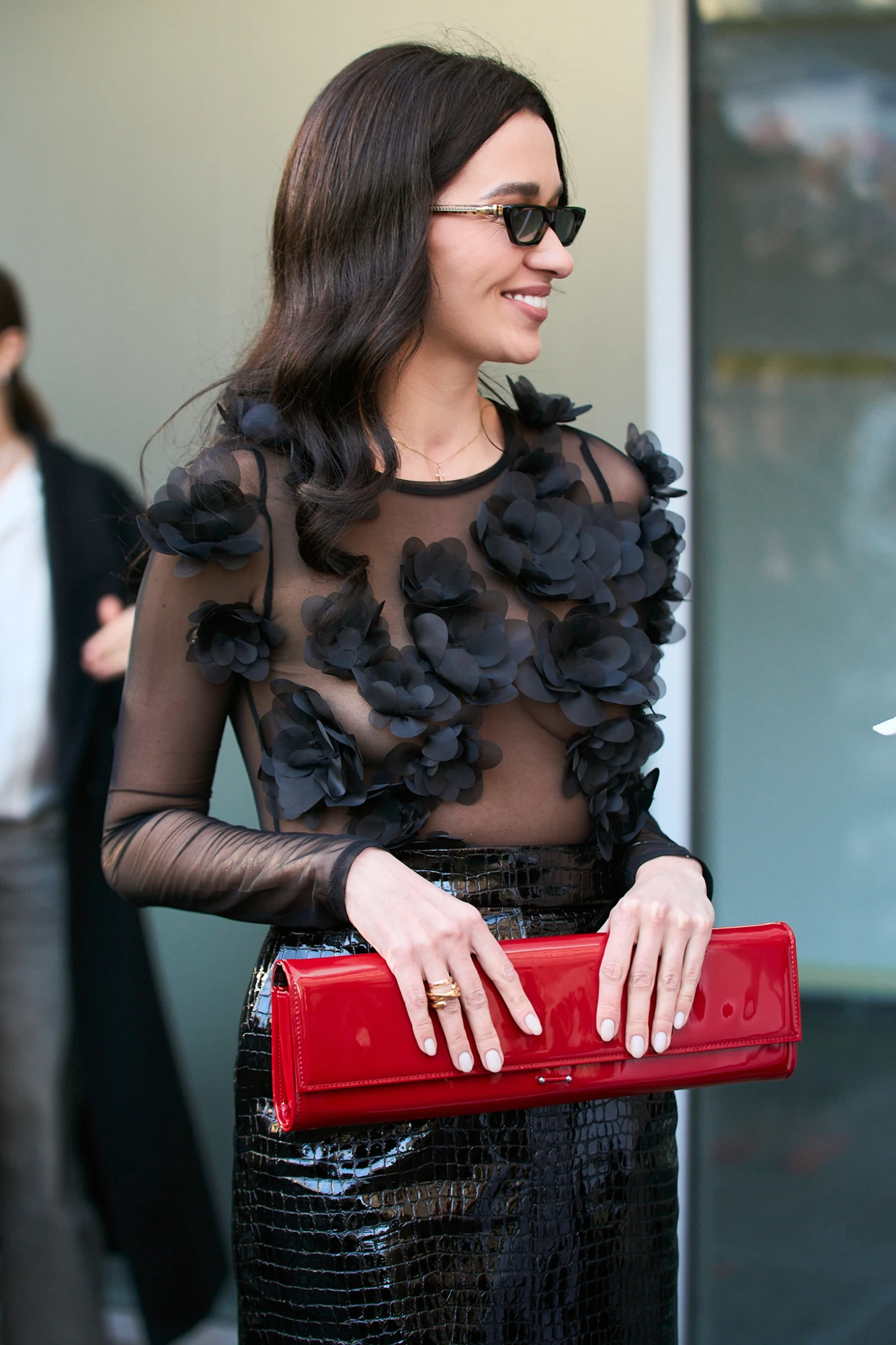 Найкрасивіші streetstyle-образи гостей Ukrainian Fashion Week сезону осінь-зима — 2026/27