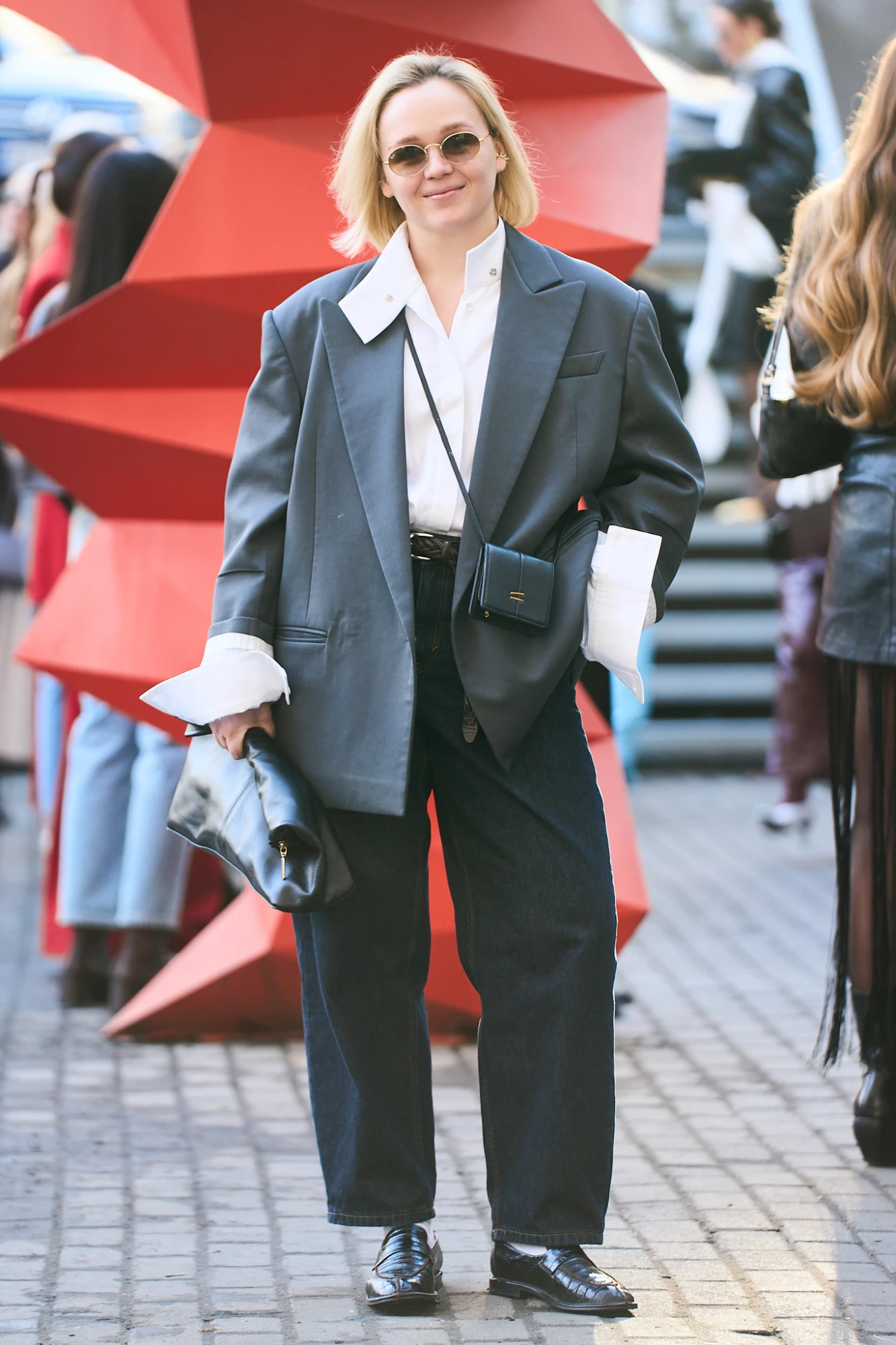 Найкрасивіші streetstyle-образи гостей Ukrainian Fashion Week сезону осінь-зима — 2026/27