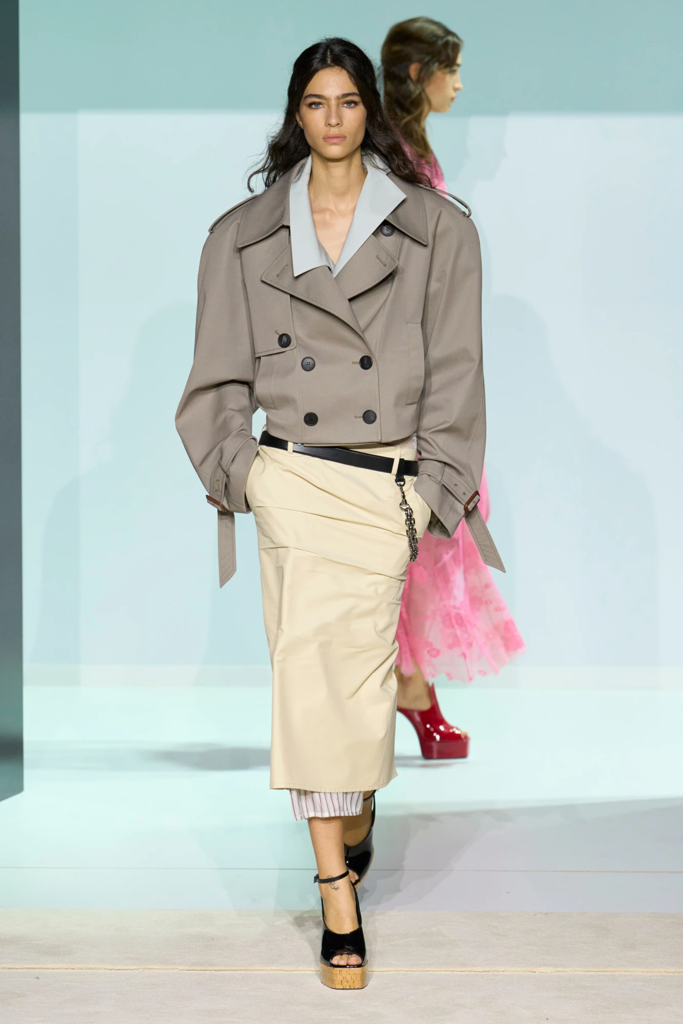 Вкорочений тренч 