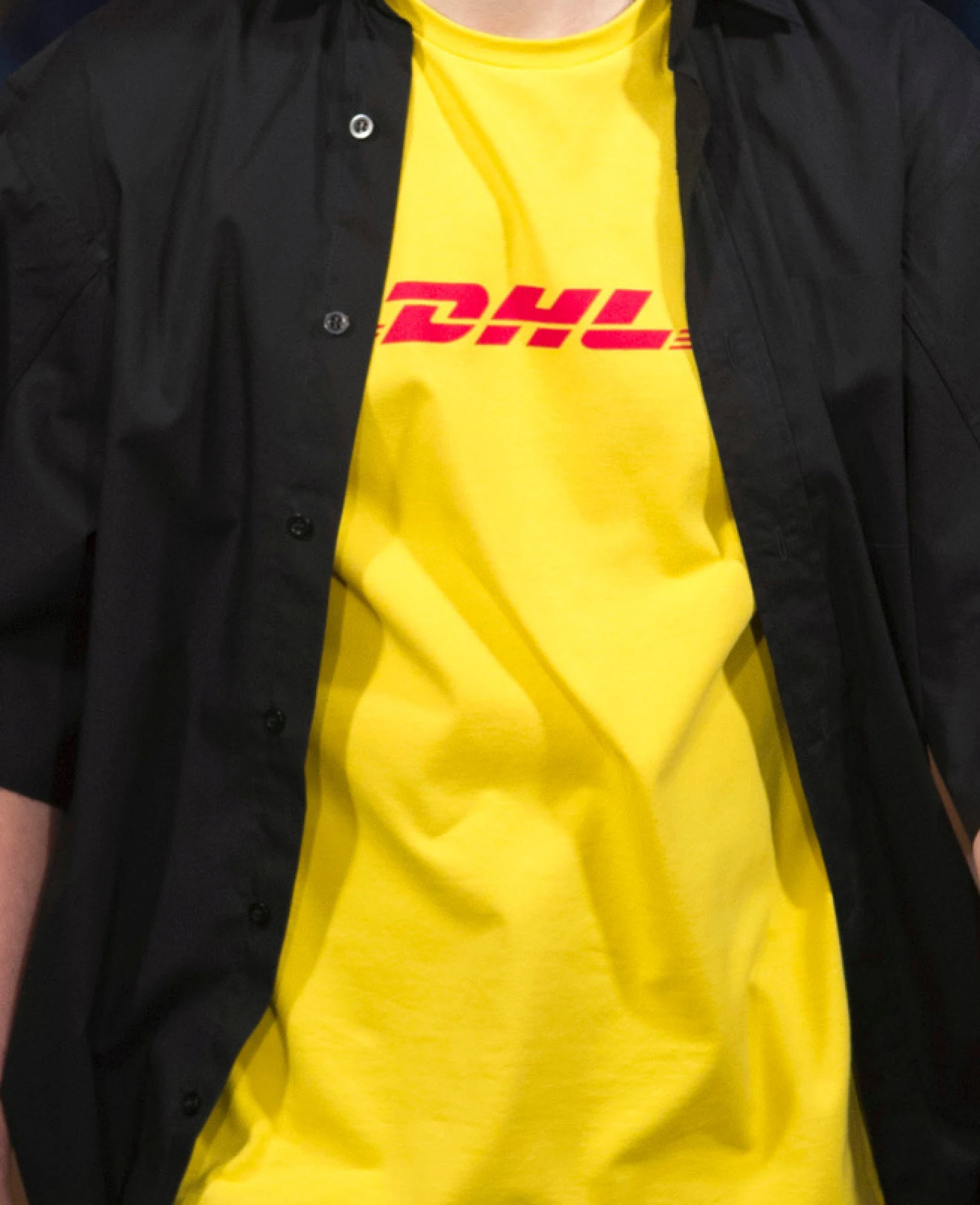 Vetements футболка з логотипом DHL