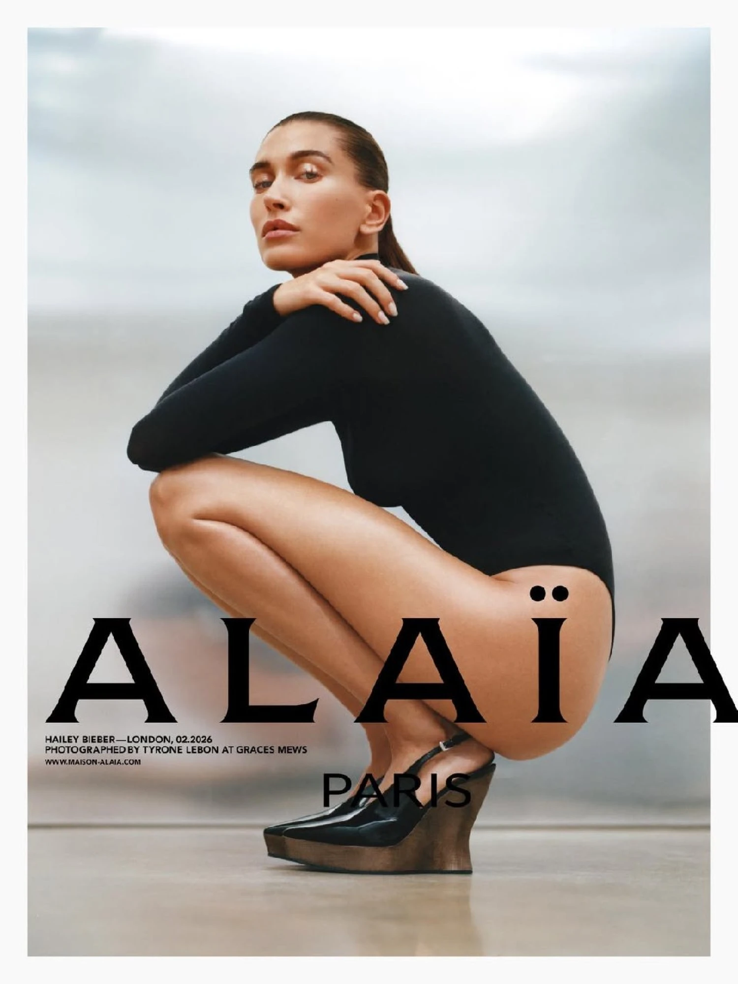 Остання рекламна кампанія Пітера Мюльє для Alaïa з Гейлі Бібер