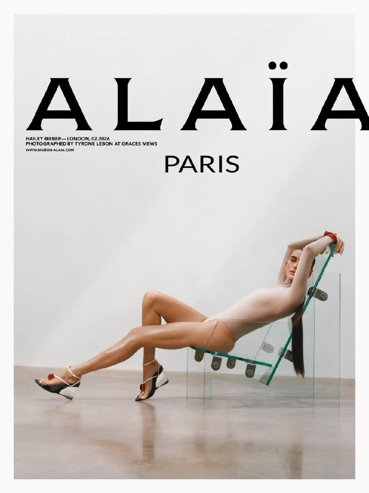 Остання рекламна кампанія Пітера Мюльє для Alaïa з Гейлі Бібер