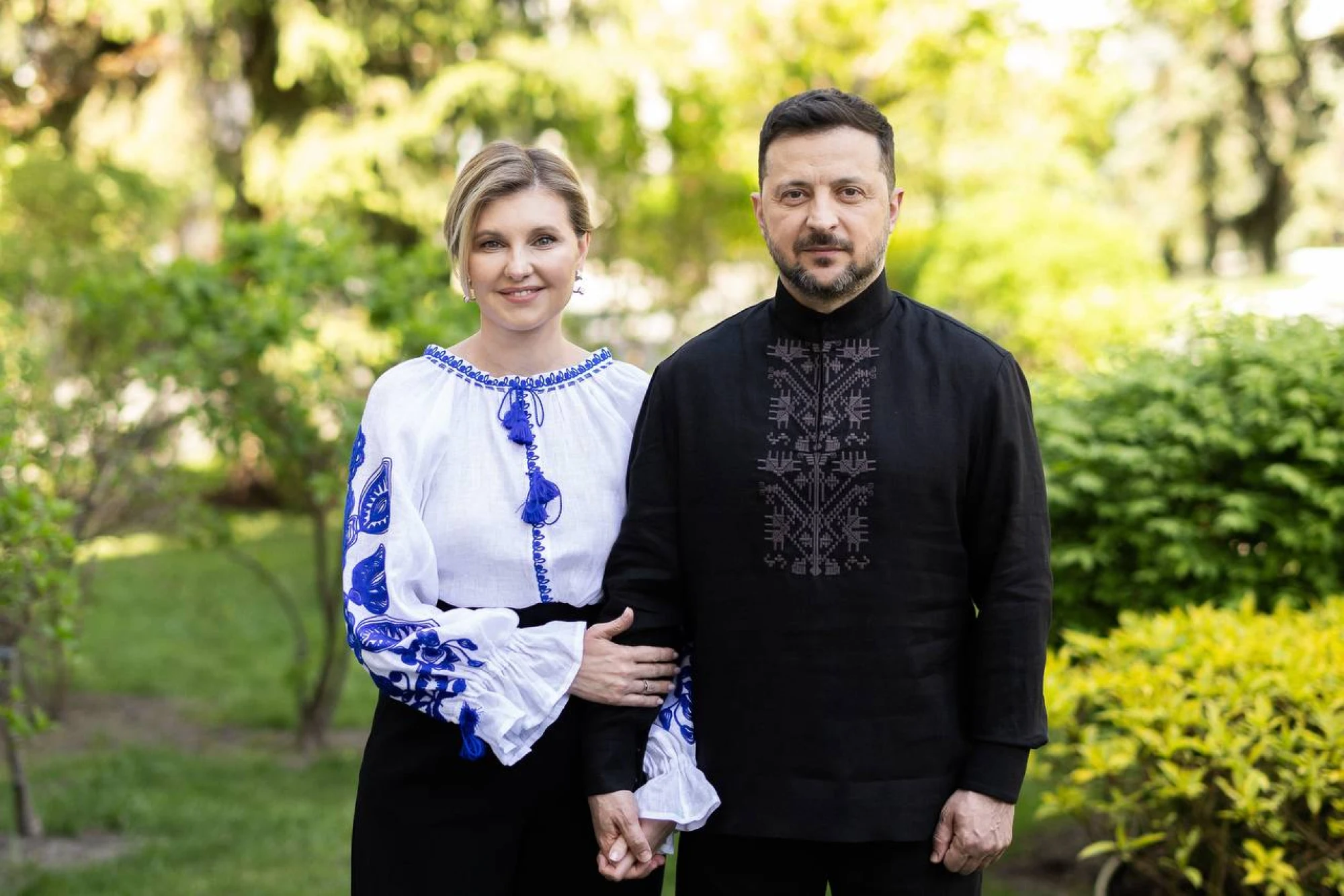 Олена Зеленська та Володимир Зеленський