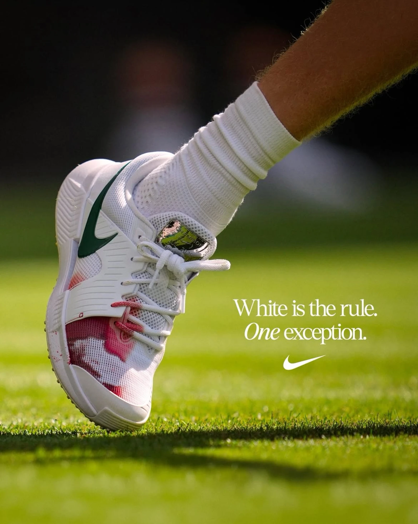 White is the rule. One exception.