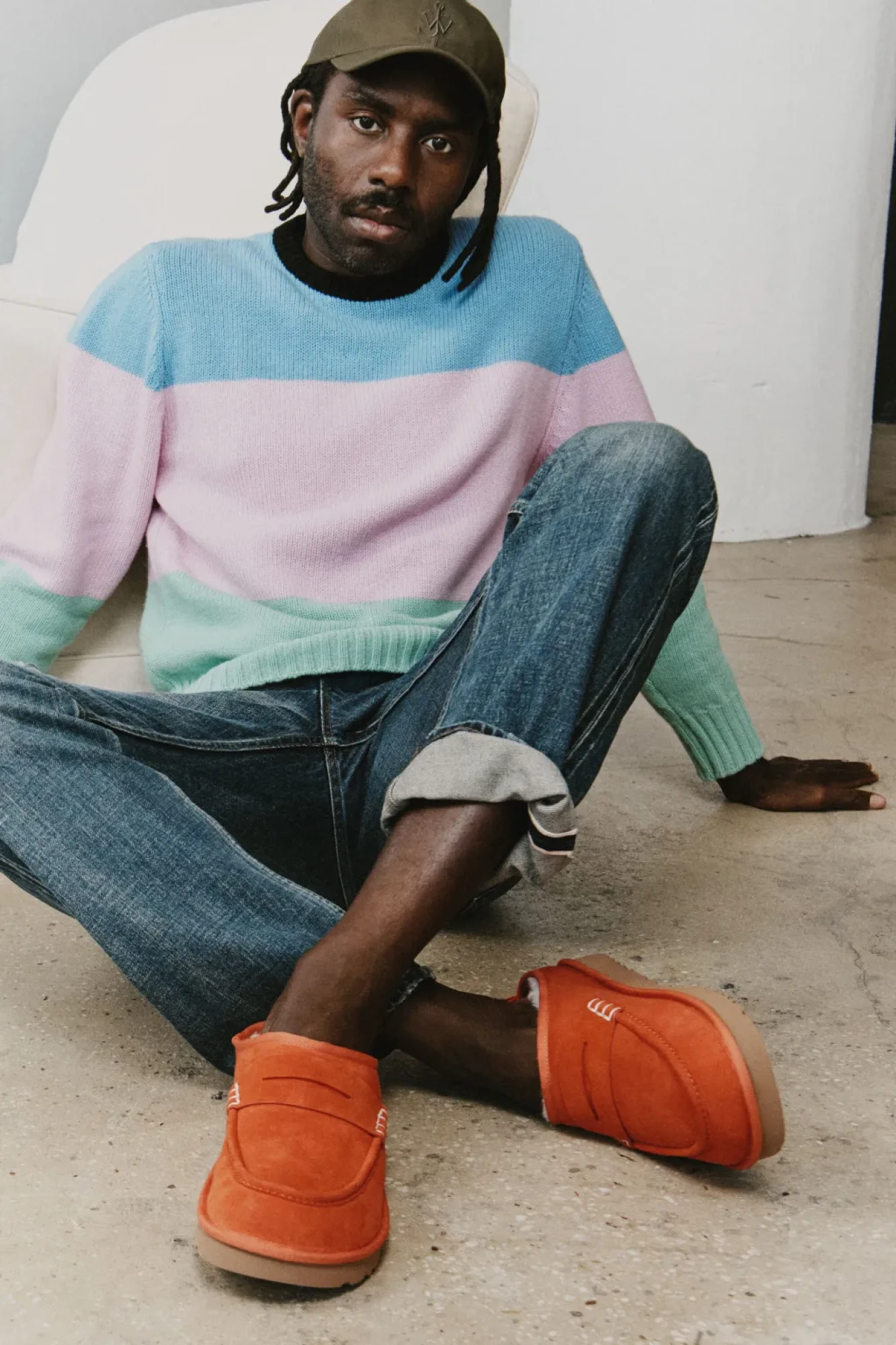 Blood Orange в JW Anderson × UGG