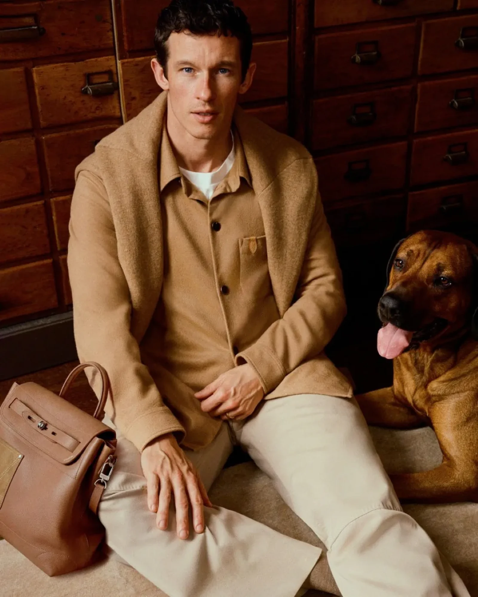 Каллум Тернер для Louis Vuitton