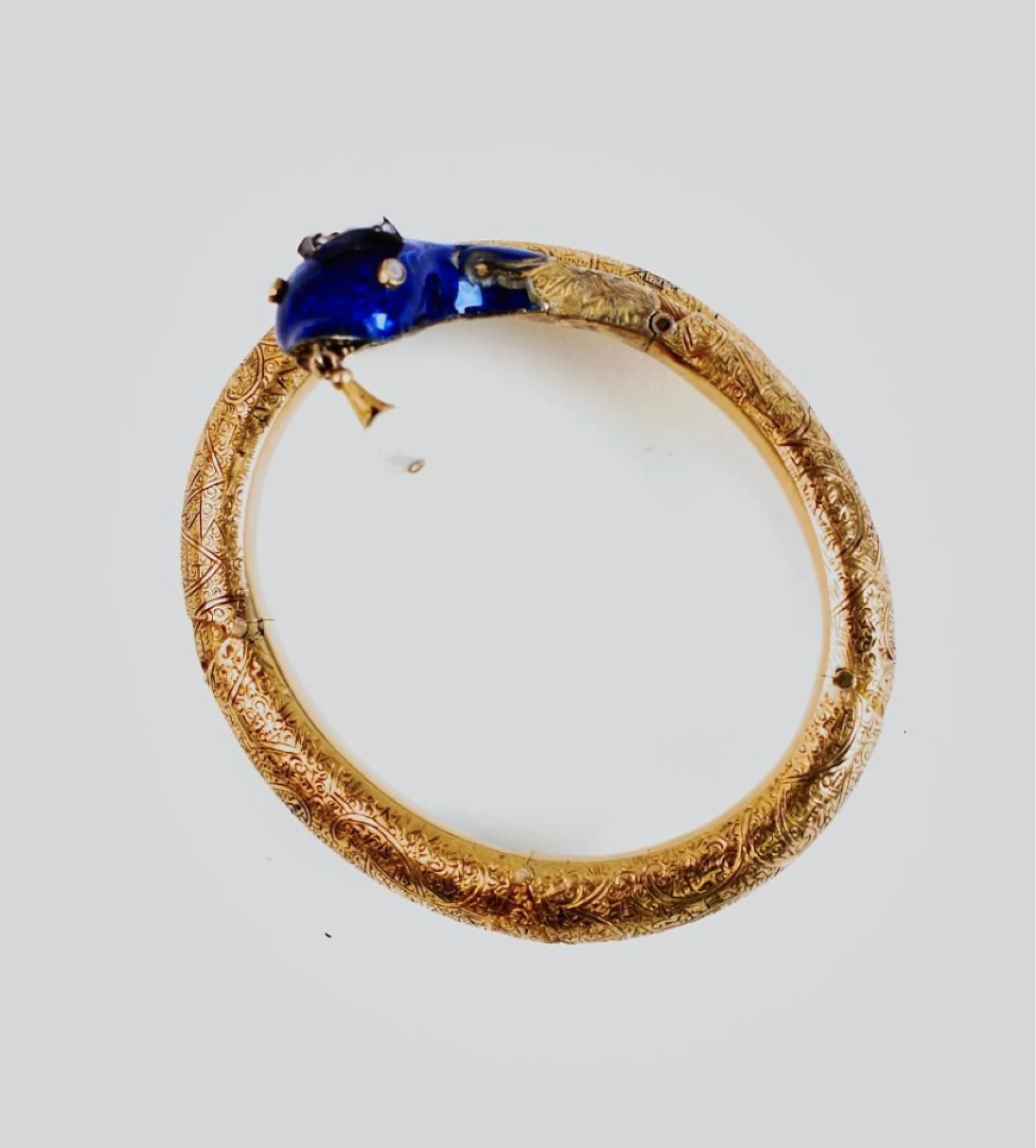 Браслет у формі змії, близько 1840 року. Колекція London Museum