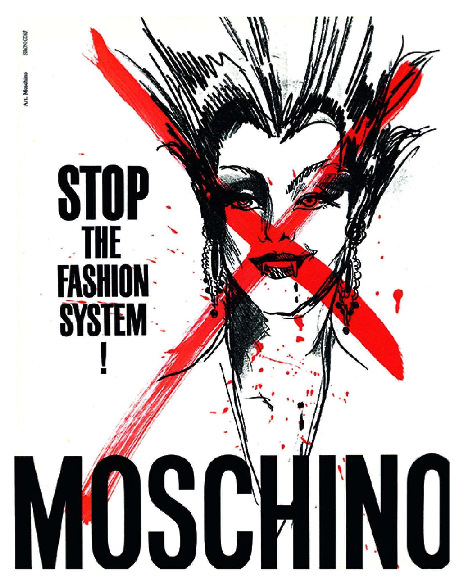 Реклама Moschino, 1990 рік