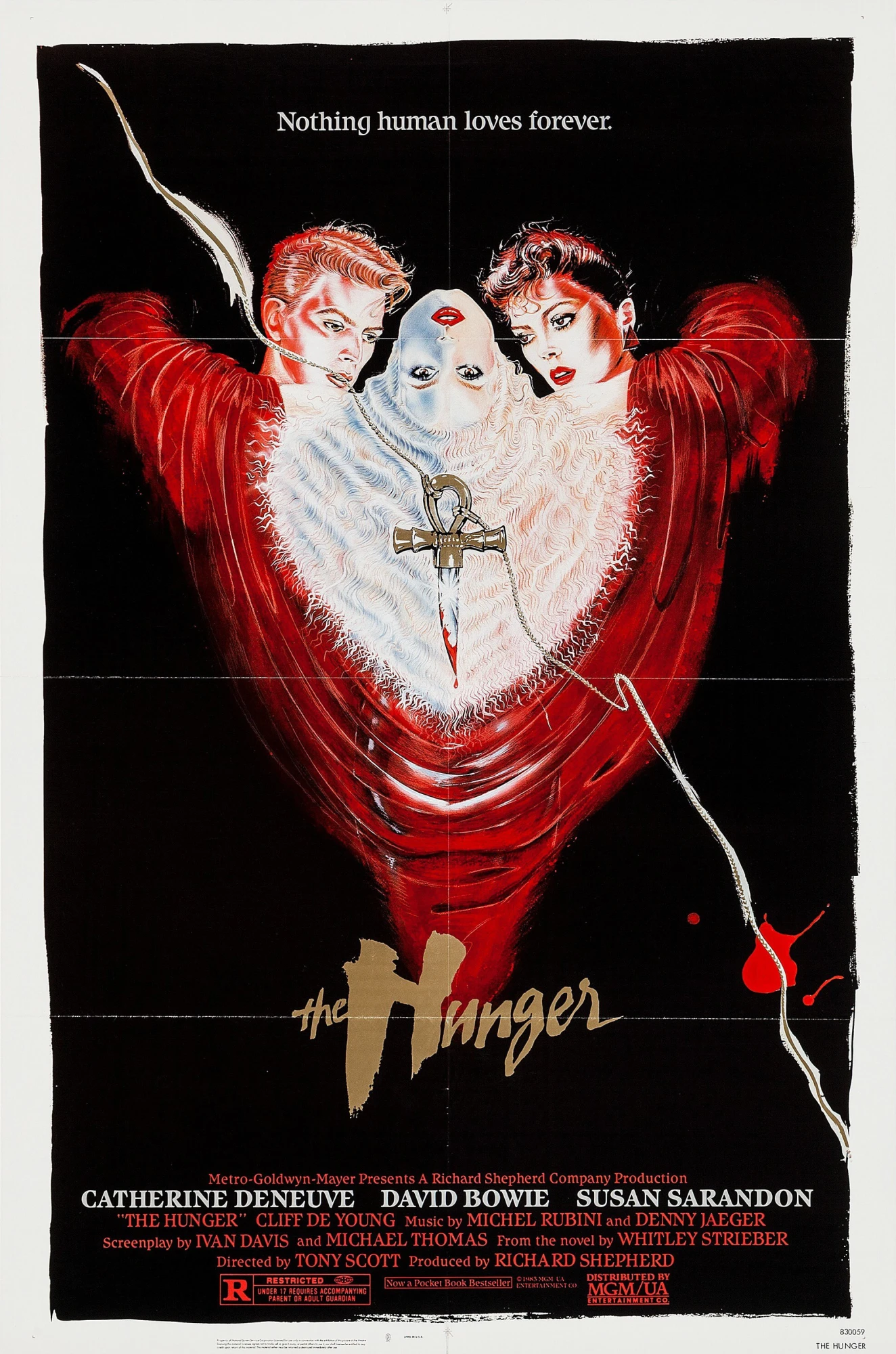 Постер до фільму «Голод» / The Hunger (1983)