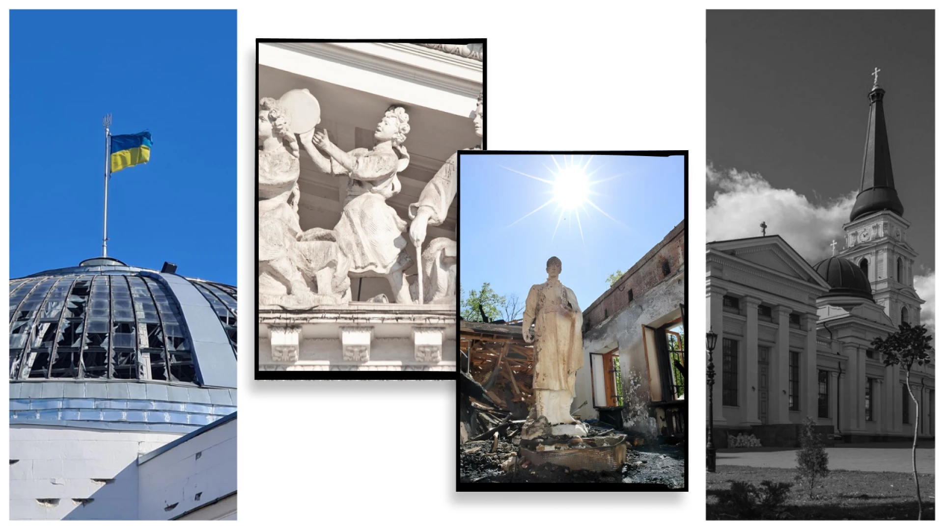 Сліди війни: зруйновані культурні пам'ятки України та їх відновлення