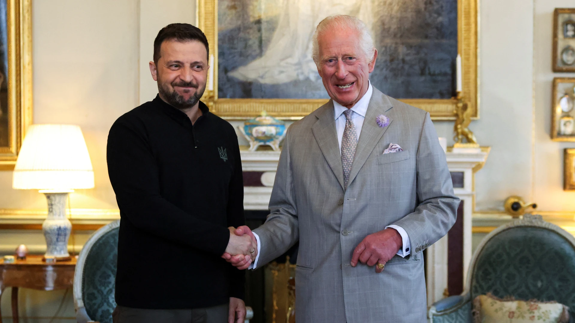 Король Чарльз III зустрівся з президентом Володимиром Зеленським