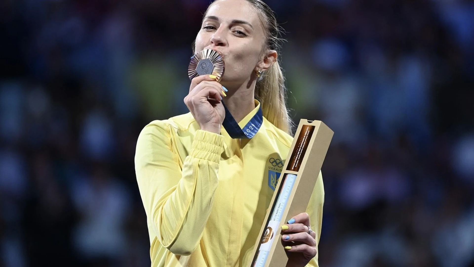 Ольга Харлан здобула першу медаль для України на Олімпіаді-2024 