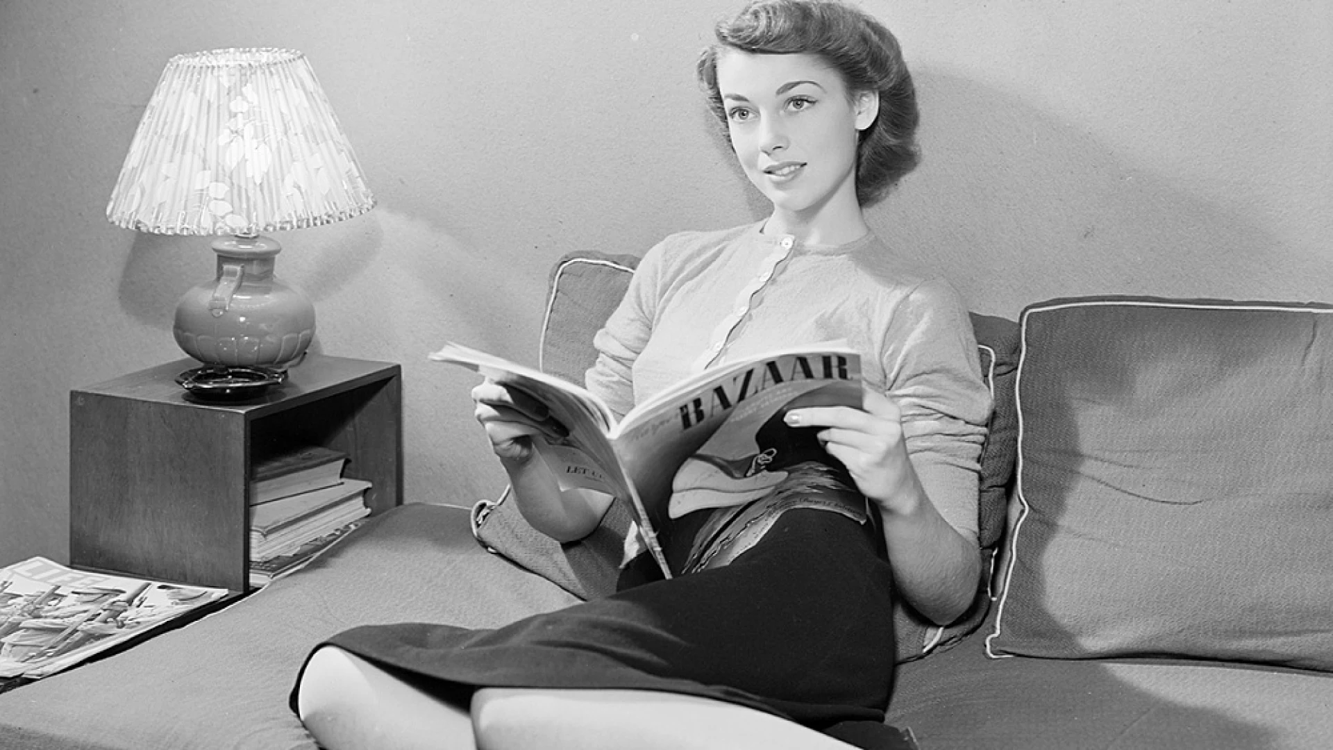 Betty she is reading