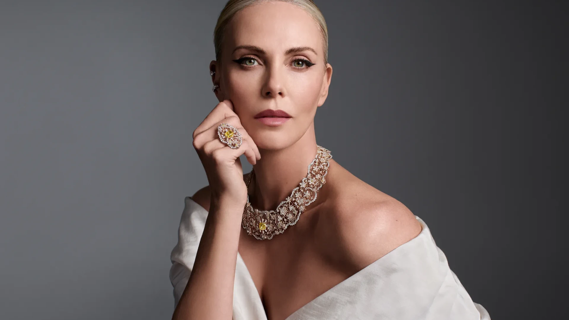 Шарліз Терон стала обличчям першої high jewelry кампанії Dior
