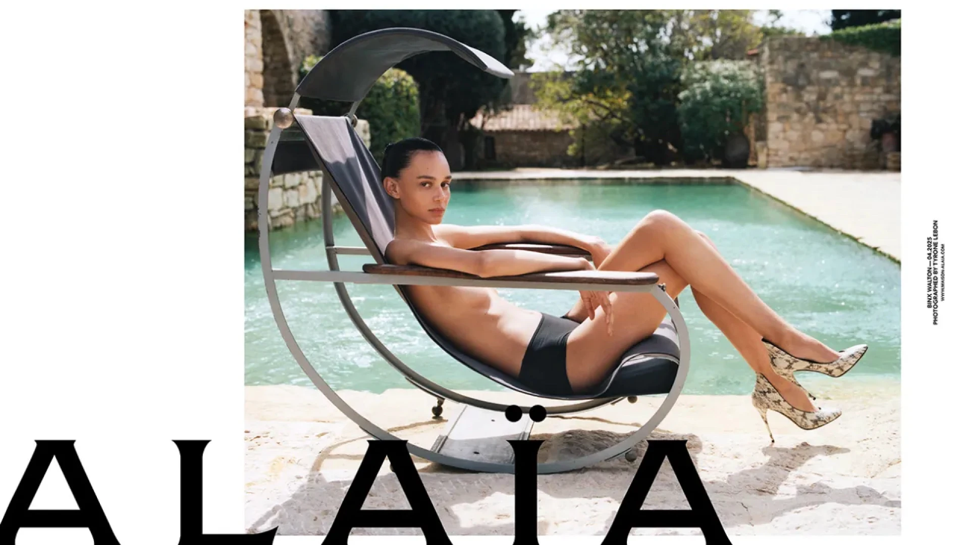 Alaïa представив новий кампейн, натхнений мріями про нескінченне літо