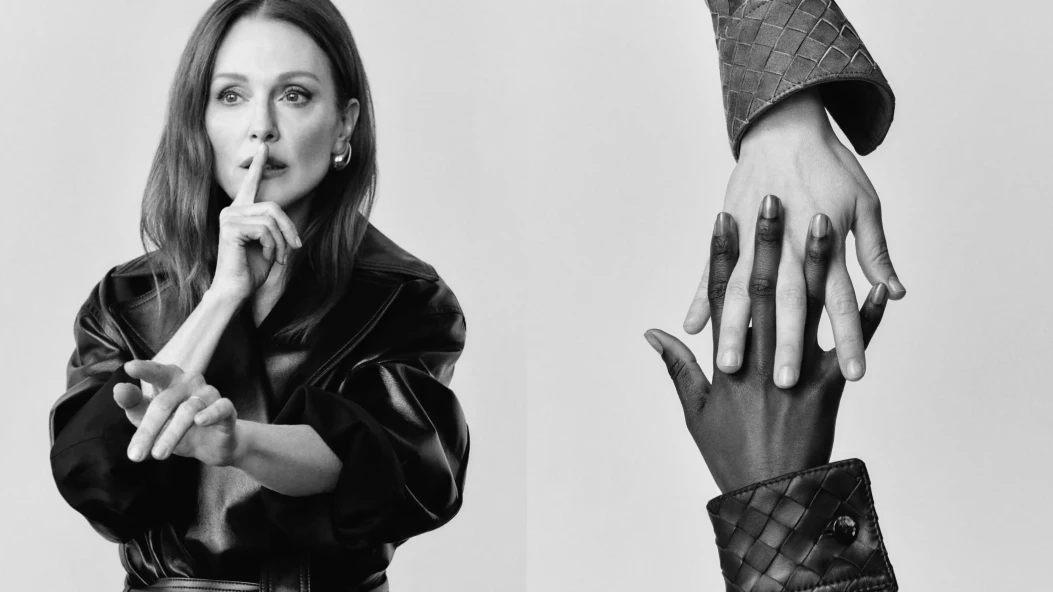 Джуліанна Мур, Лоренцо Музетті та перший дизайн-директор Bottega Veneta у кампейні «Ремесло — це наша мова» від Bottega