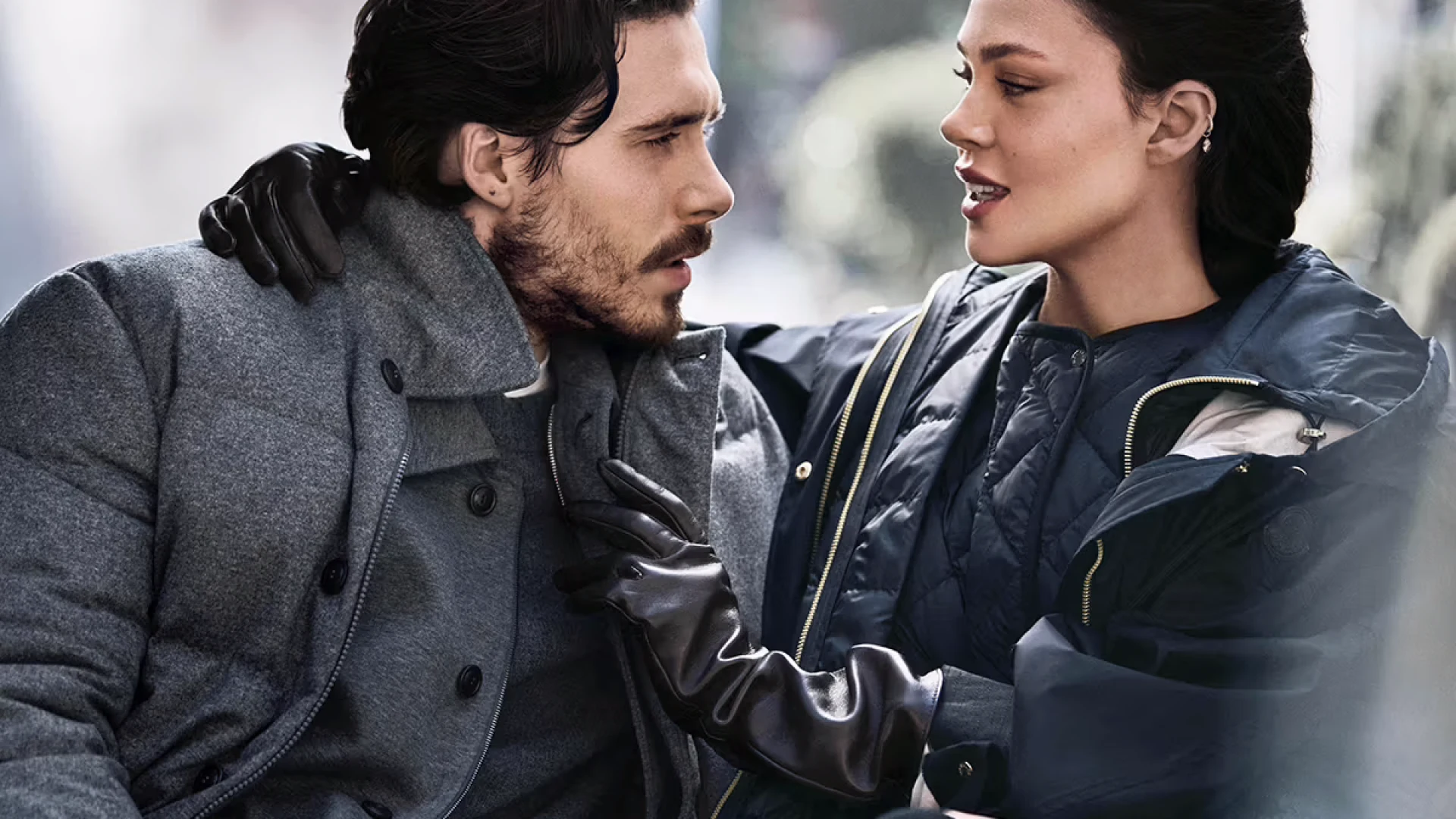 Бруклін Бекхем і Нікола Пельтц у новому кампейні Moncler