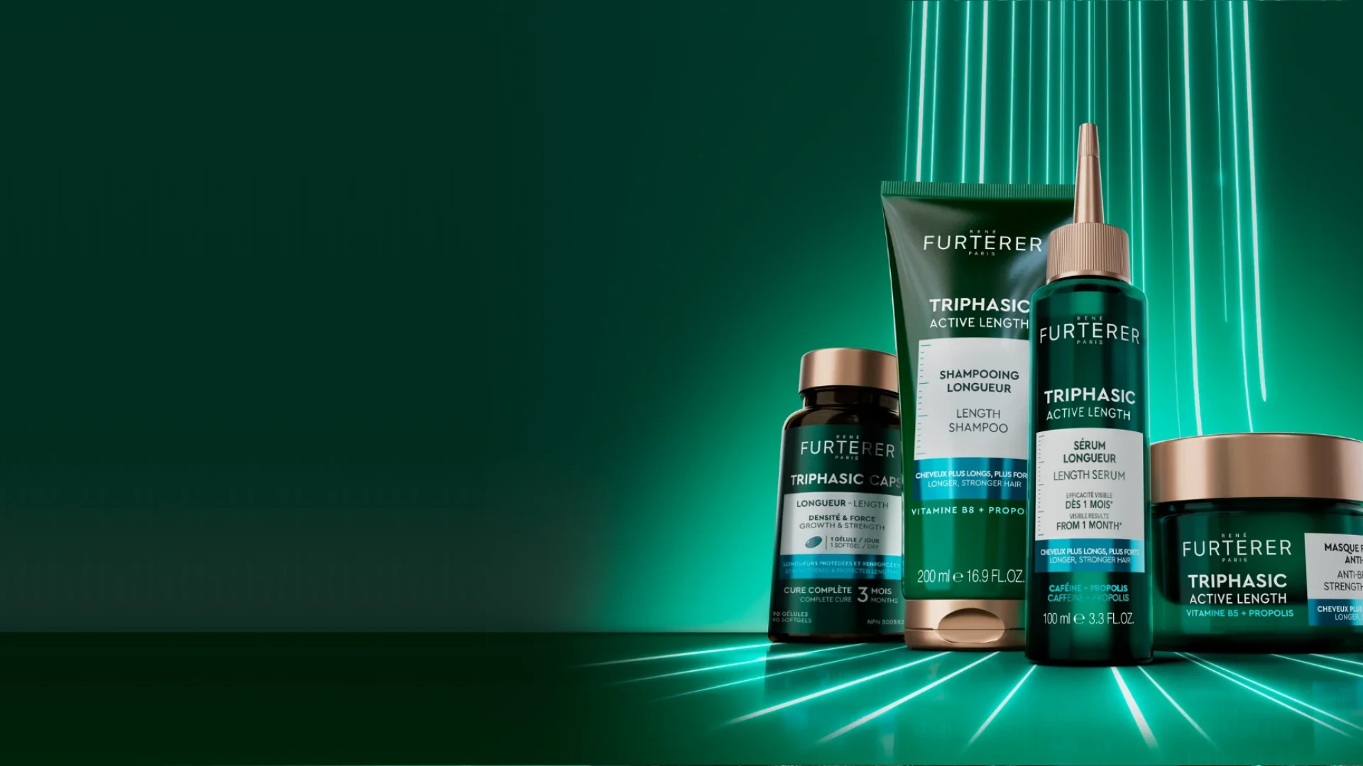 Rene Furterer запускає нову лінію Triphasic Active Grow — для активного росту волосся