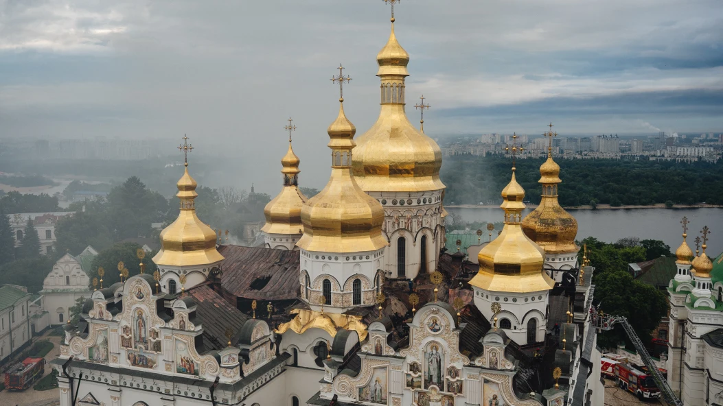 Києво-Печерська лавра та кіностудія Довженка постраждали внаслідок російського обстрілу