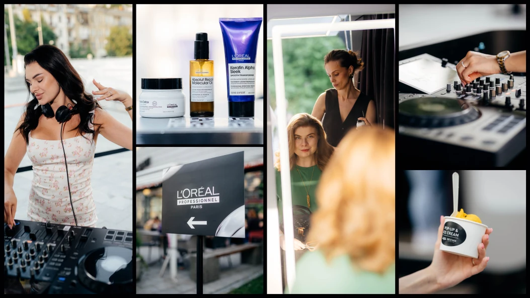 Зачіски просто неба: як пройшов попап L’Oréal Professionnel у Києві